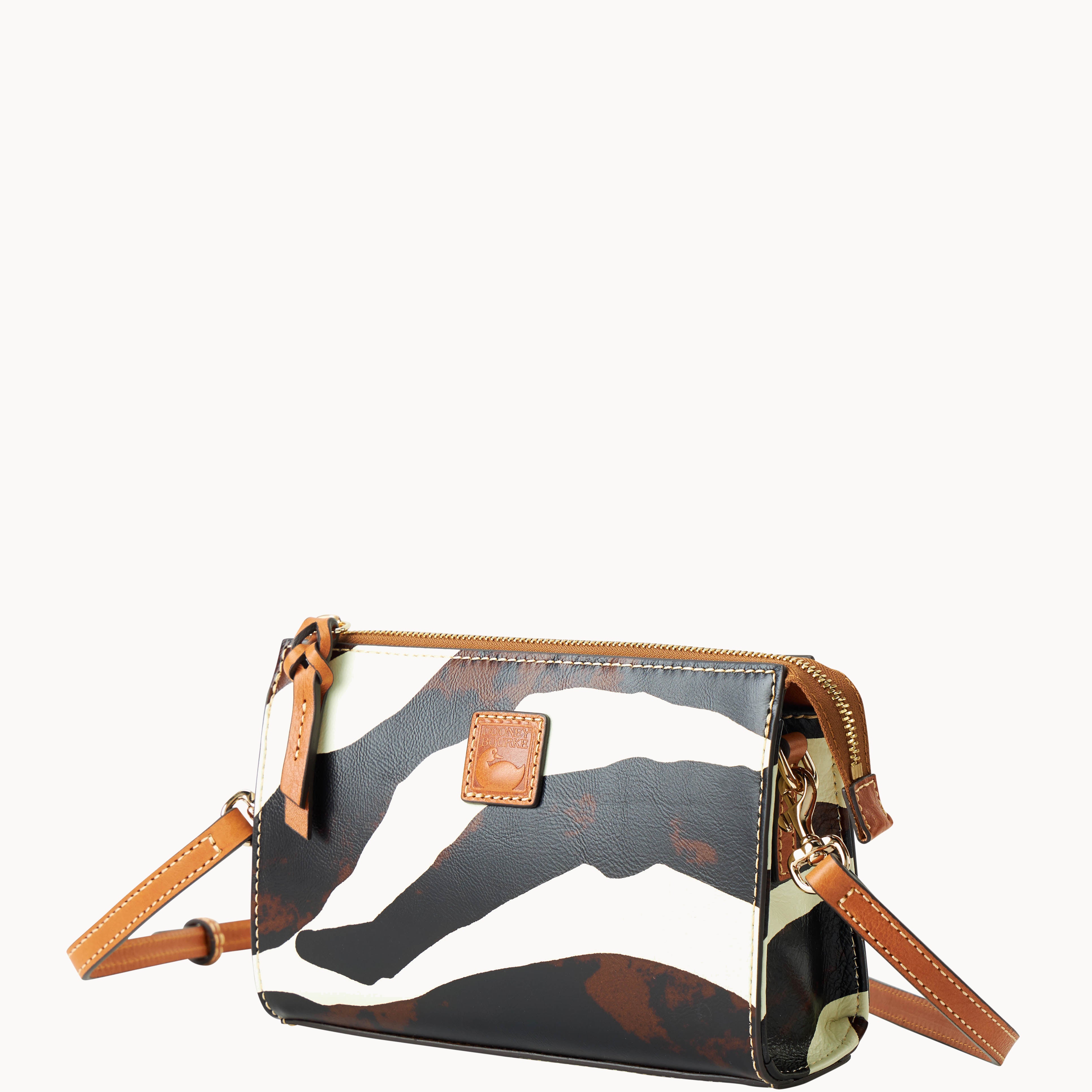 Zebra Leather Janine Crossbody – ILoveDooney