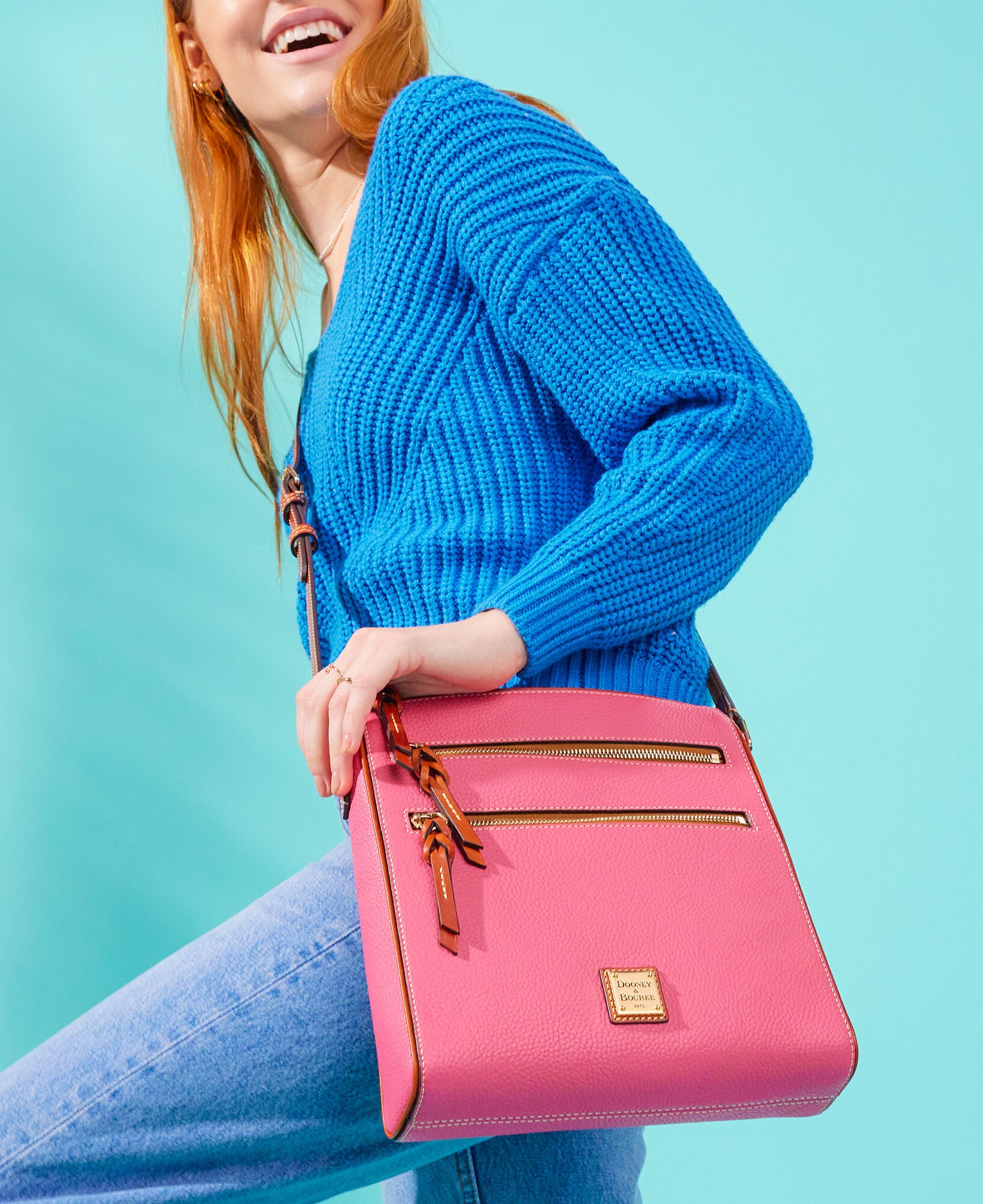 Pebble Grain Large Peyton Triple Zip – ILoveDooney