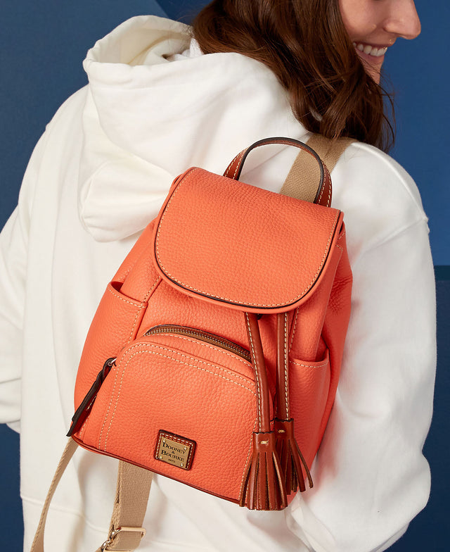 dooney and bourke pebble leather murphy backpack Pebble Grain Small Murphy Backpack – ILoveDooney