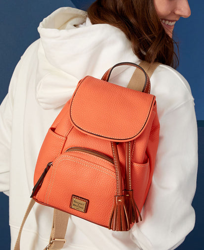 dooney and bourke pebble grain leather backpack Pebble Grain Small Murphy Backpack – ILoveDooney