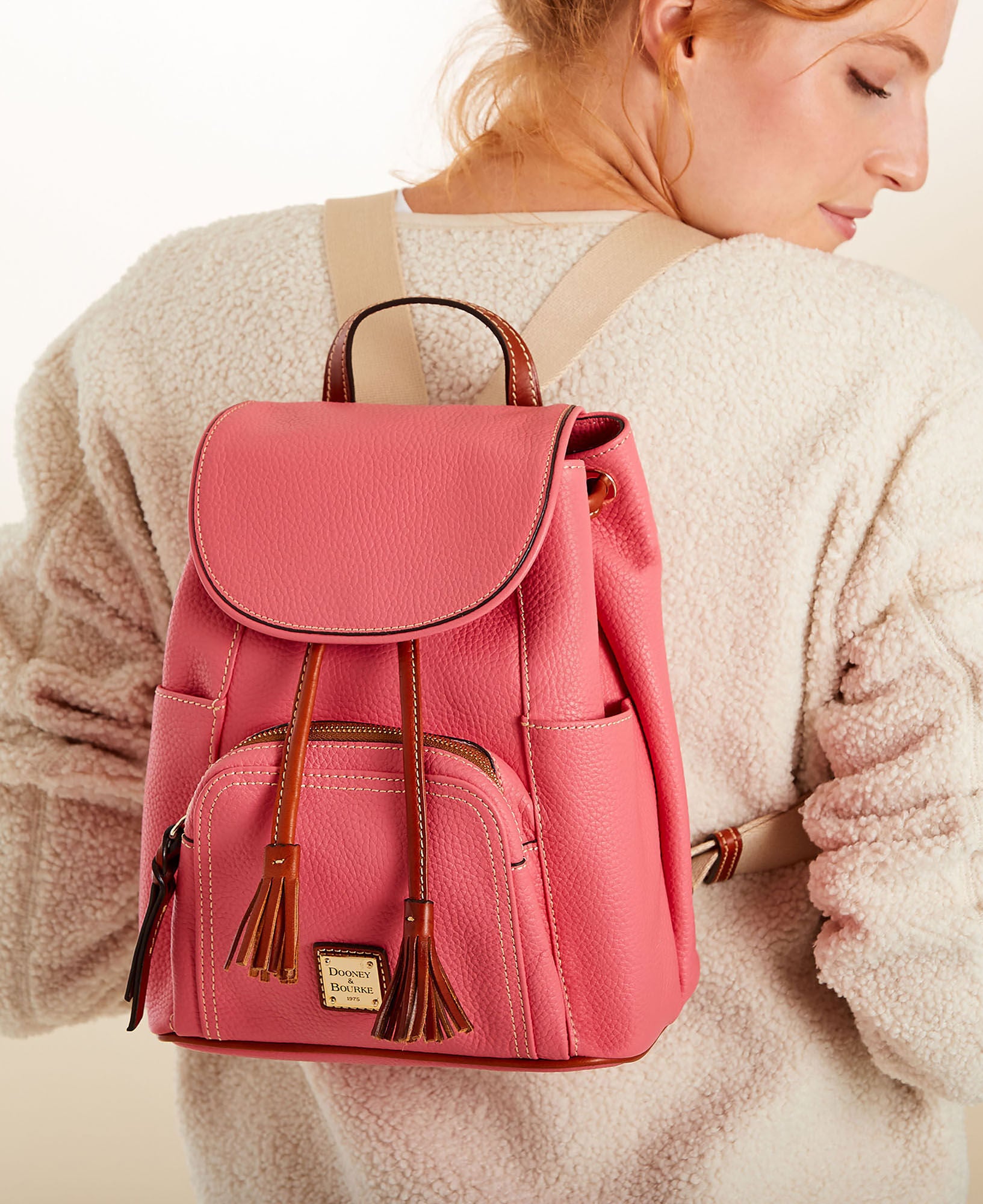 Pebble Grain Medium Murphy Backpack – ILoveDooney
