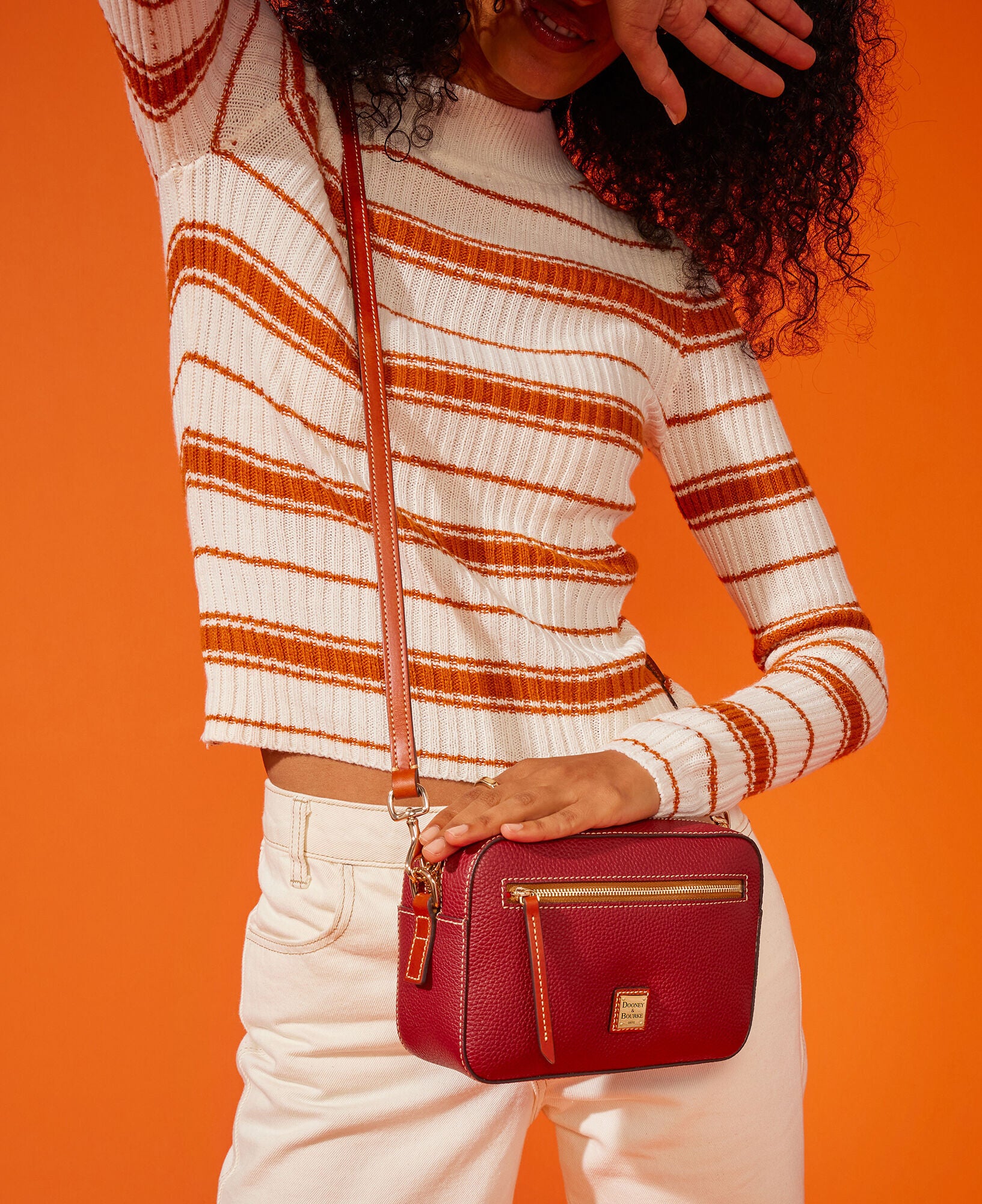 Pebble Grain Camera Zip Crossbody – ILoveDooney