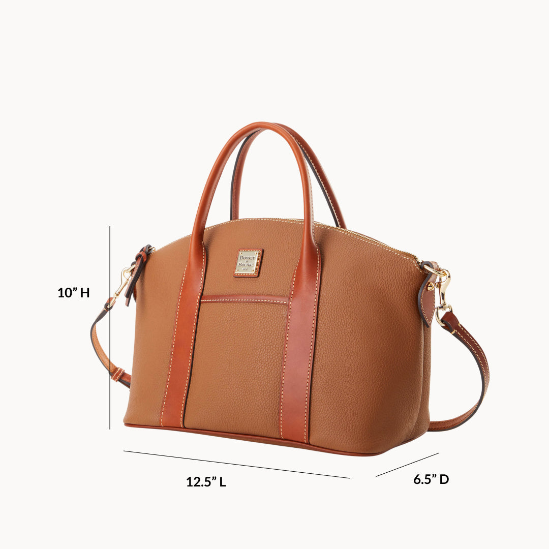 Pearl パンデイロ yumiy Pebble Grain Madeline Satchel – ILoveDooney