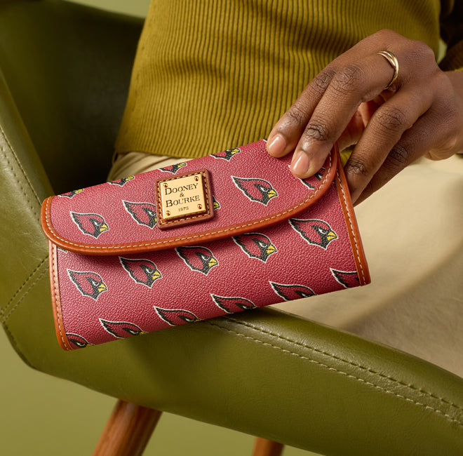 Denison Folded Zip Wristlet – ILoveDooney