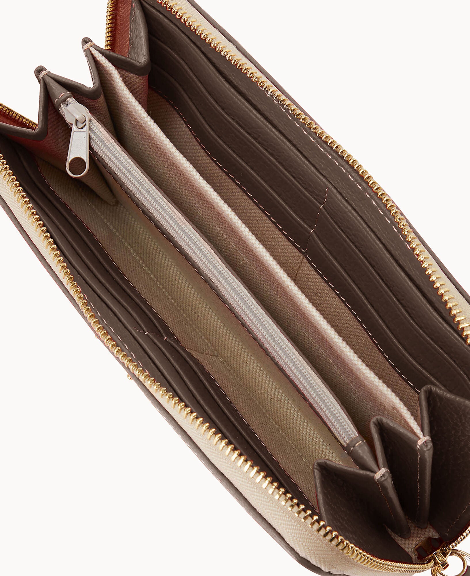 Lucca Leather Large Zip Around Wristlet – ILoveDooney