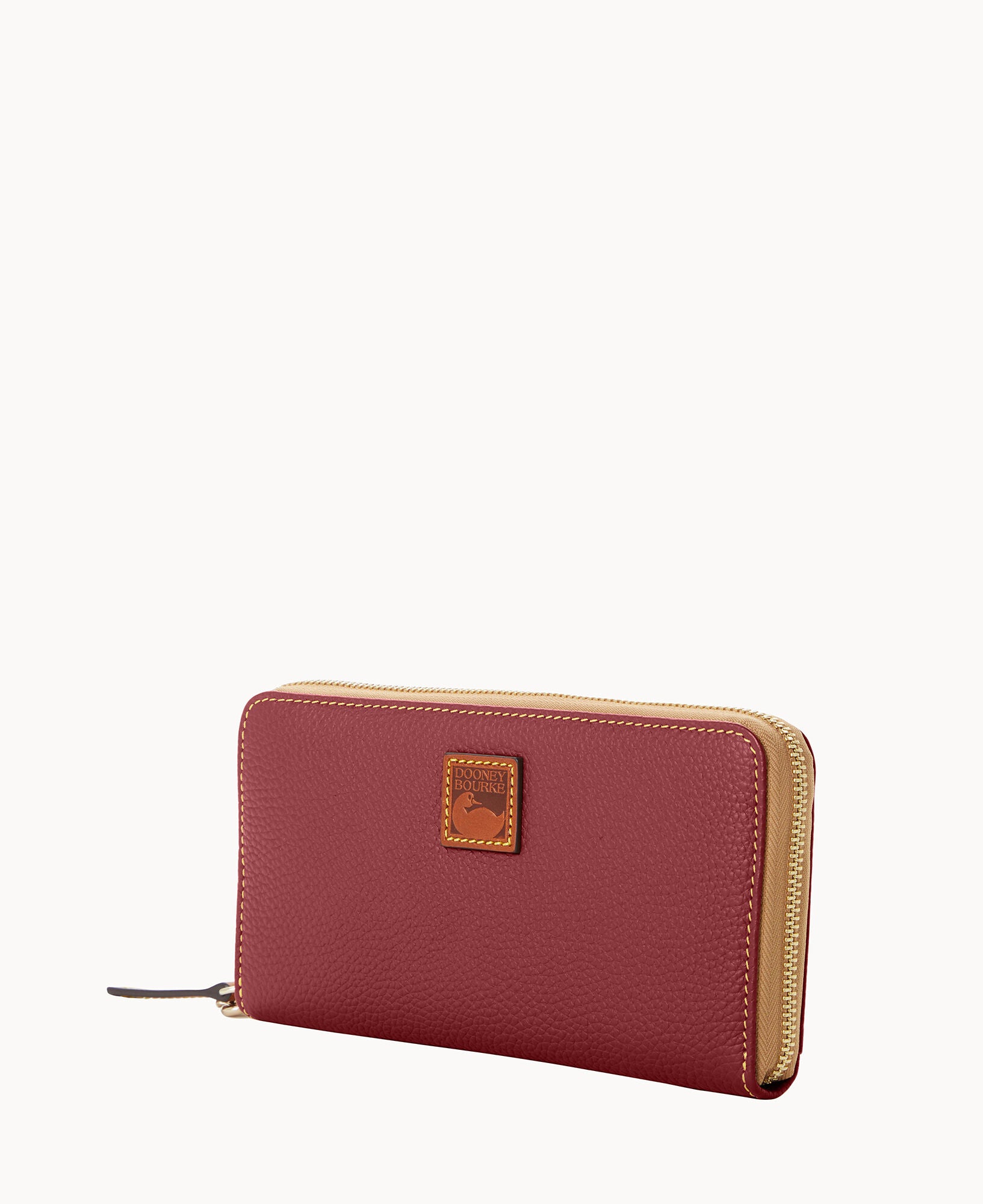 Pebble Grain Large Zip Around Wristlet – ILoveDooney