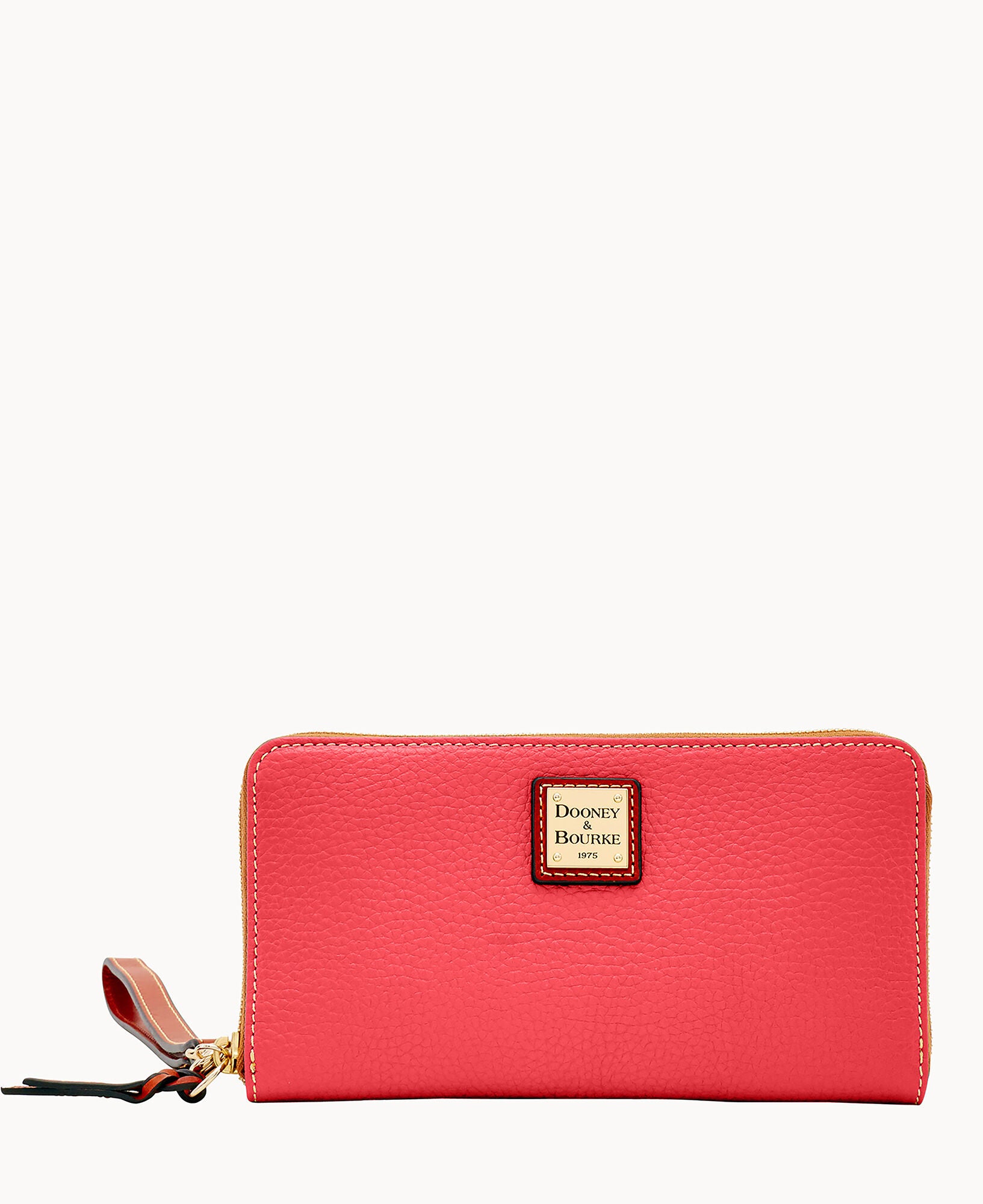 Pebble Grain Large Zip Around Wristlet – ILoveDooney