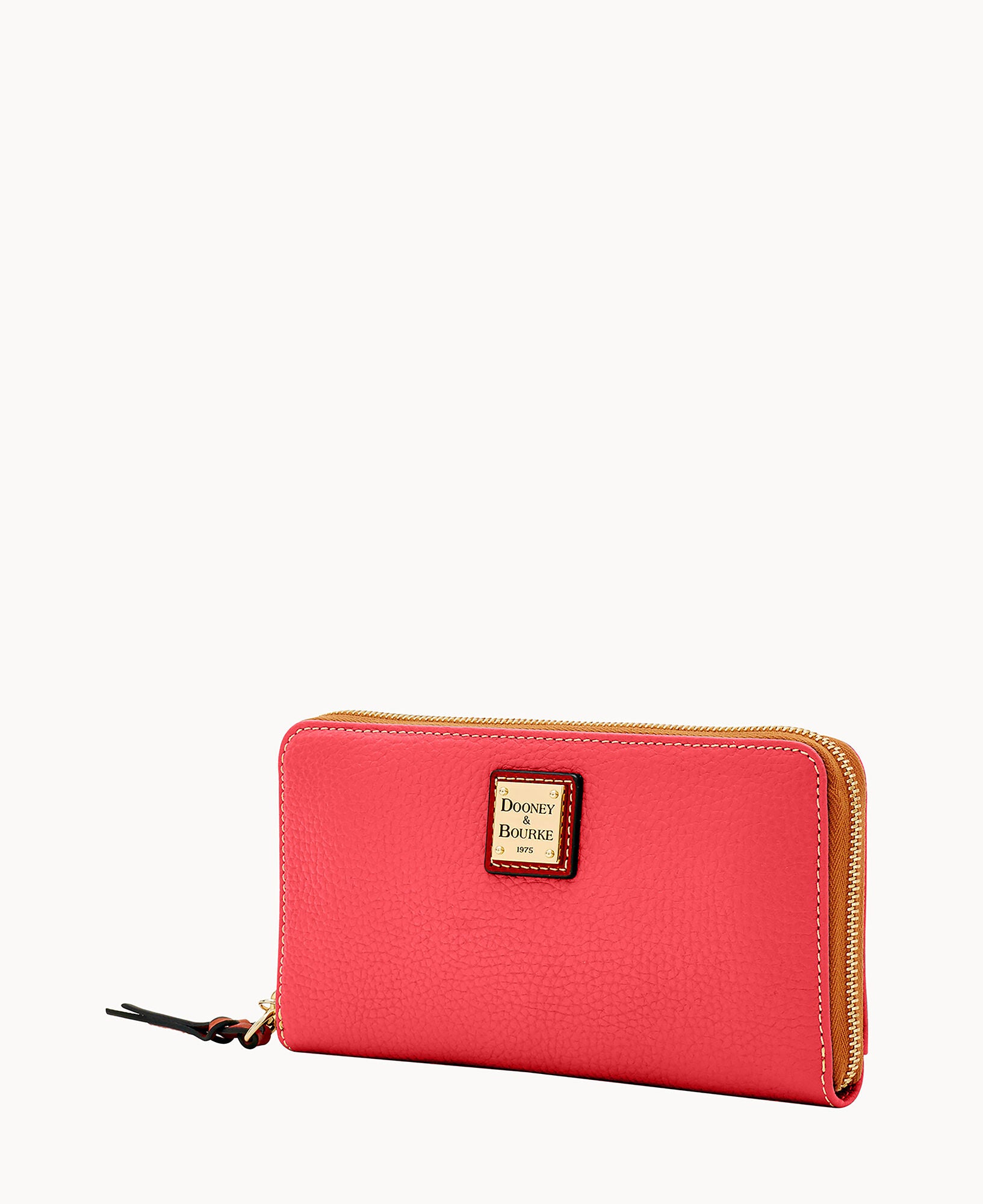 Pebble Grain Large Zip Around Wristlet – ILoveDooney