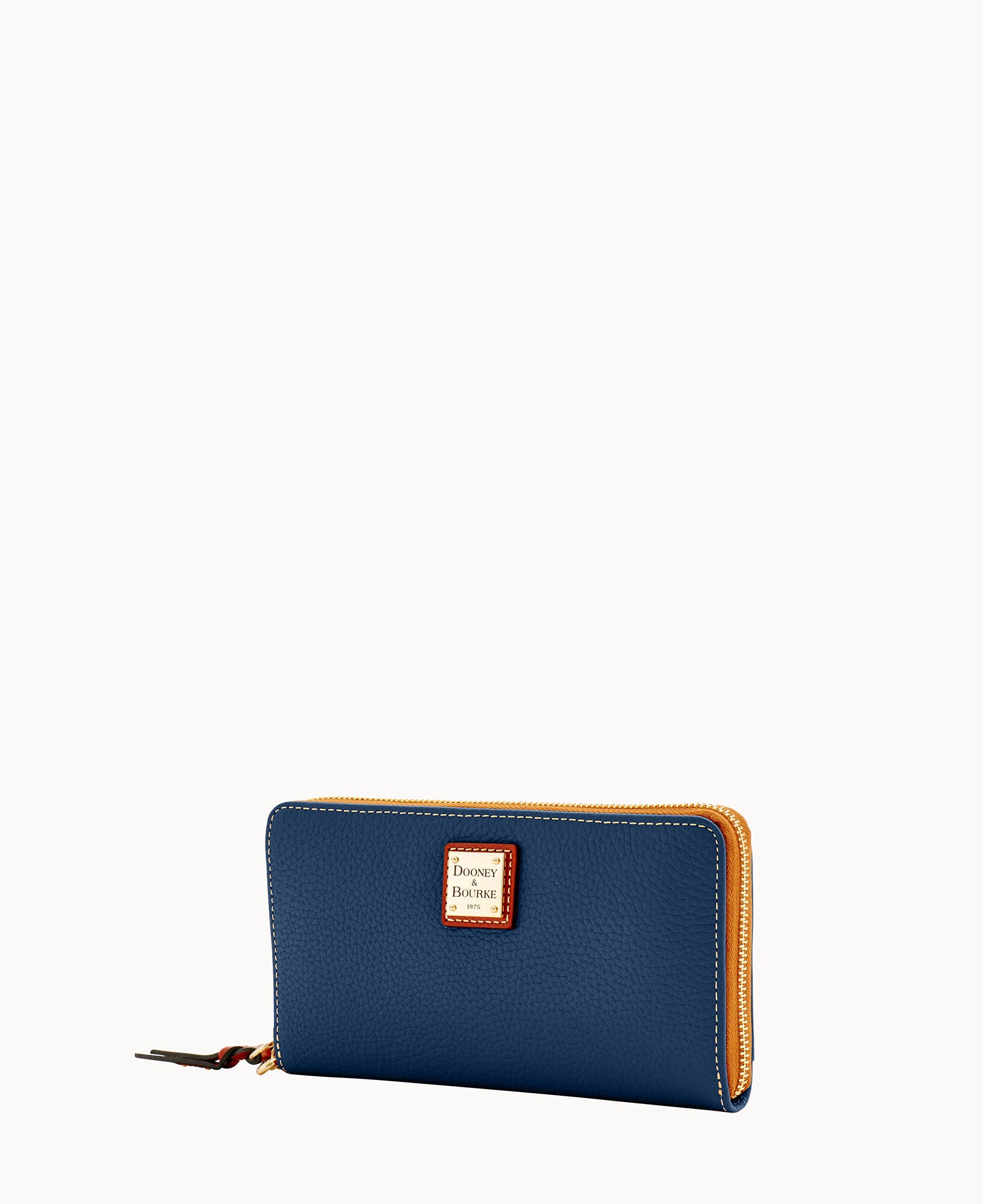 Pebble Grain Large Zip Around Wristlet – ILoveDooney