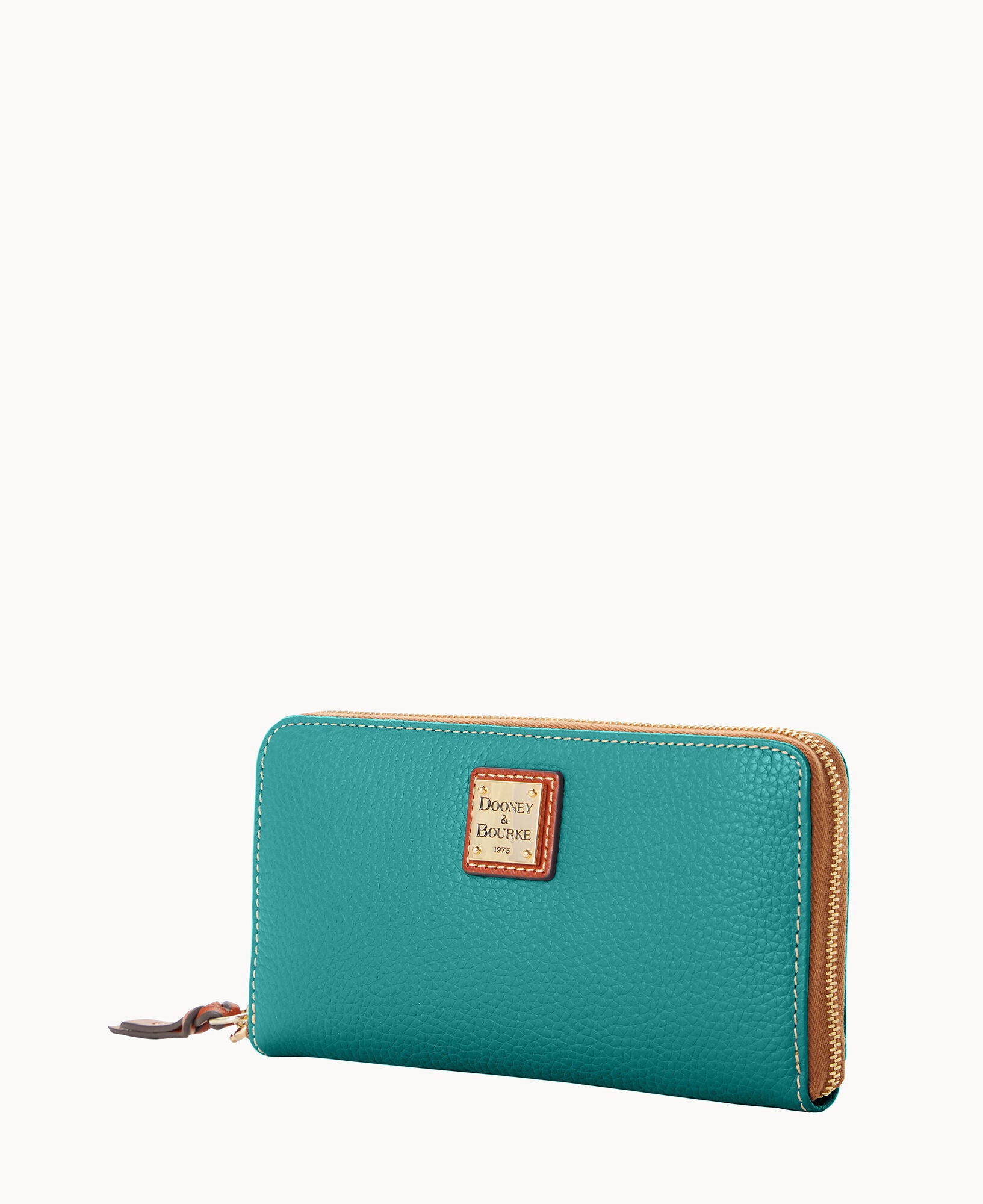 Pebble Grain Large Zip Around Wristlet – ILoveDooney