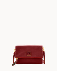 Florentine Foldover Zip Crossbody