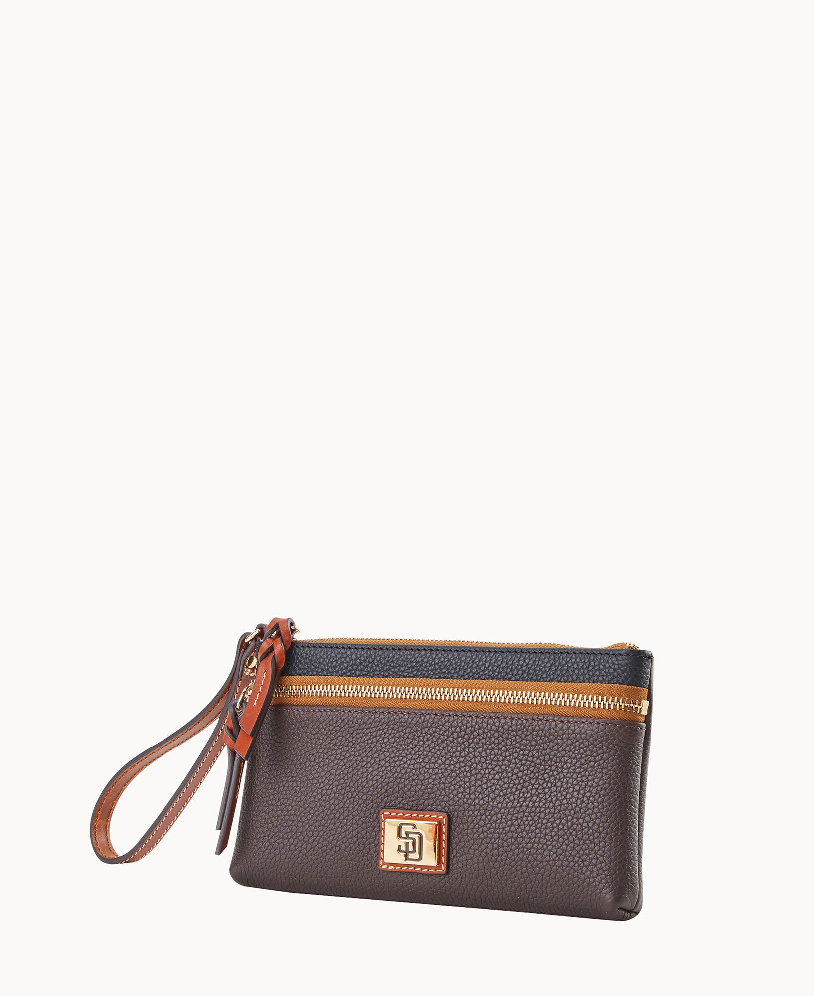 MLB Padres Double Zip Wristlet – ILoveDooney