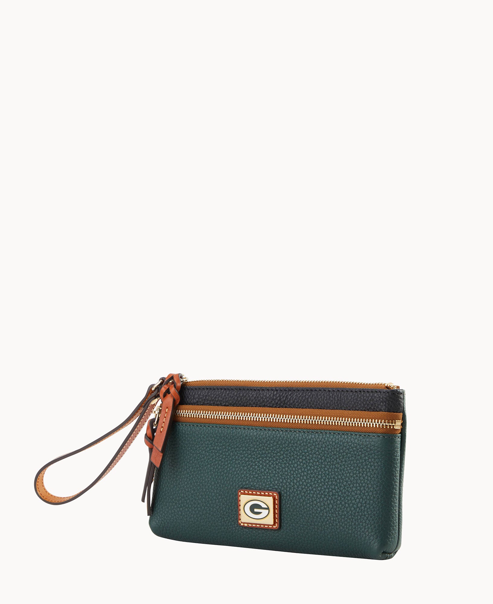 NFL Packers Double Zip Wristlet – ILoveDooney