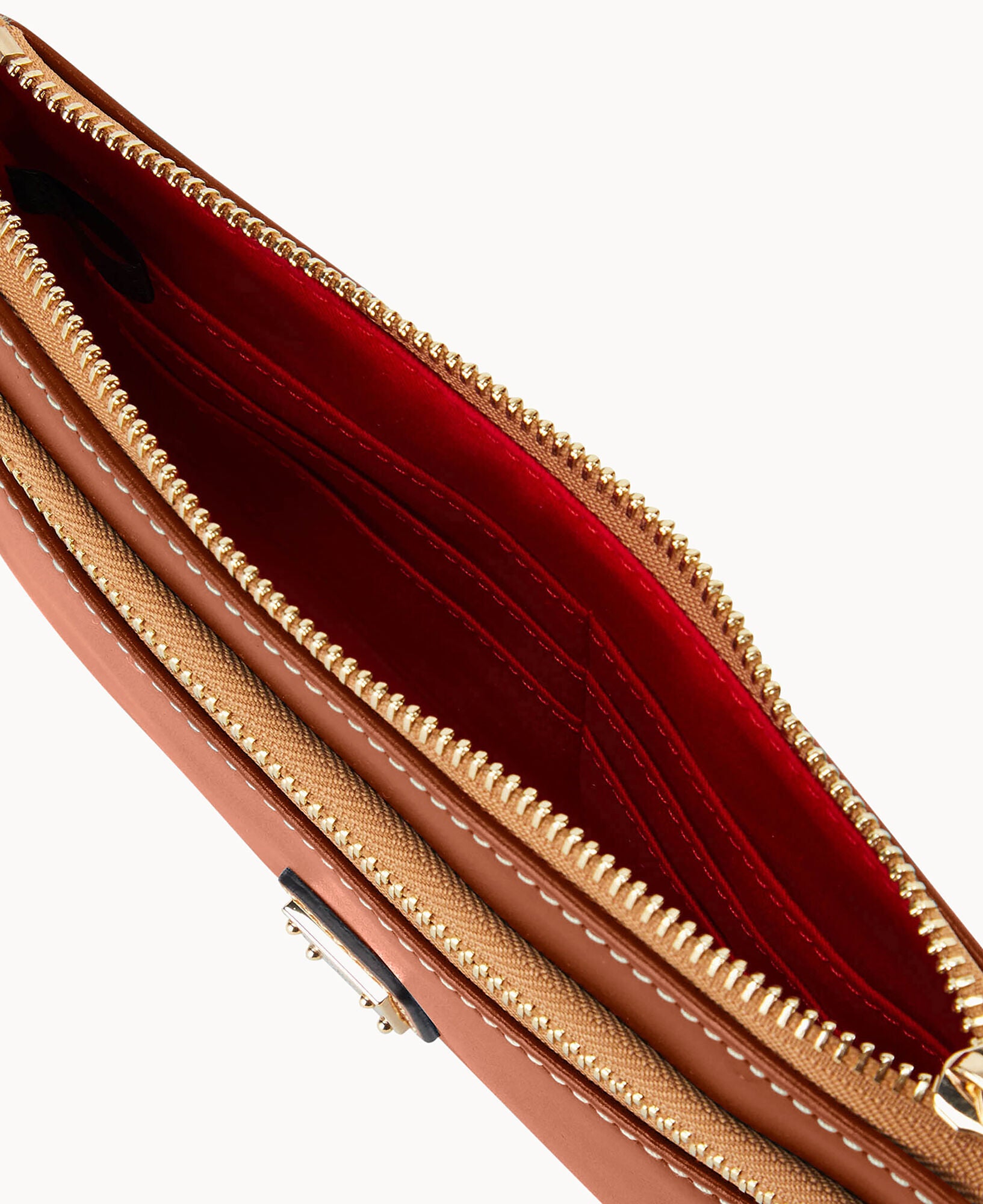 Wexford Leather Double Zip Wristlet – ILoveDooney
