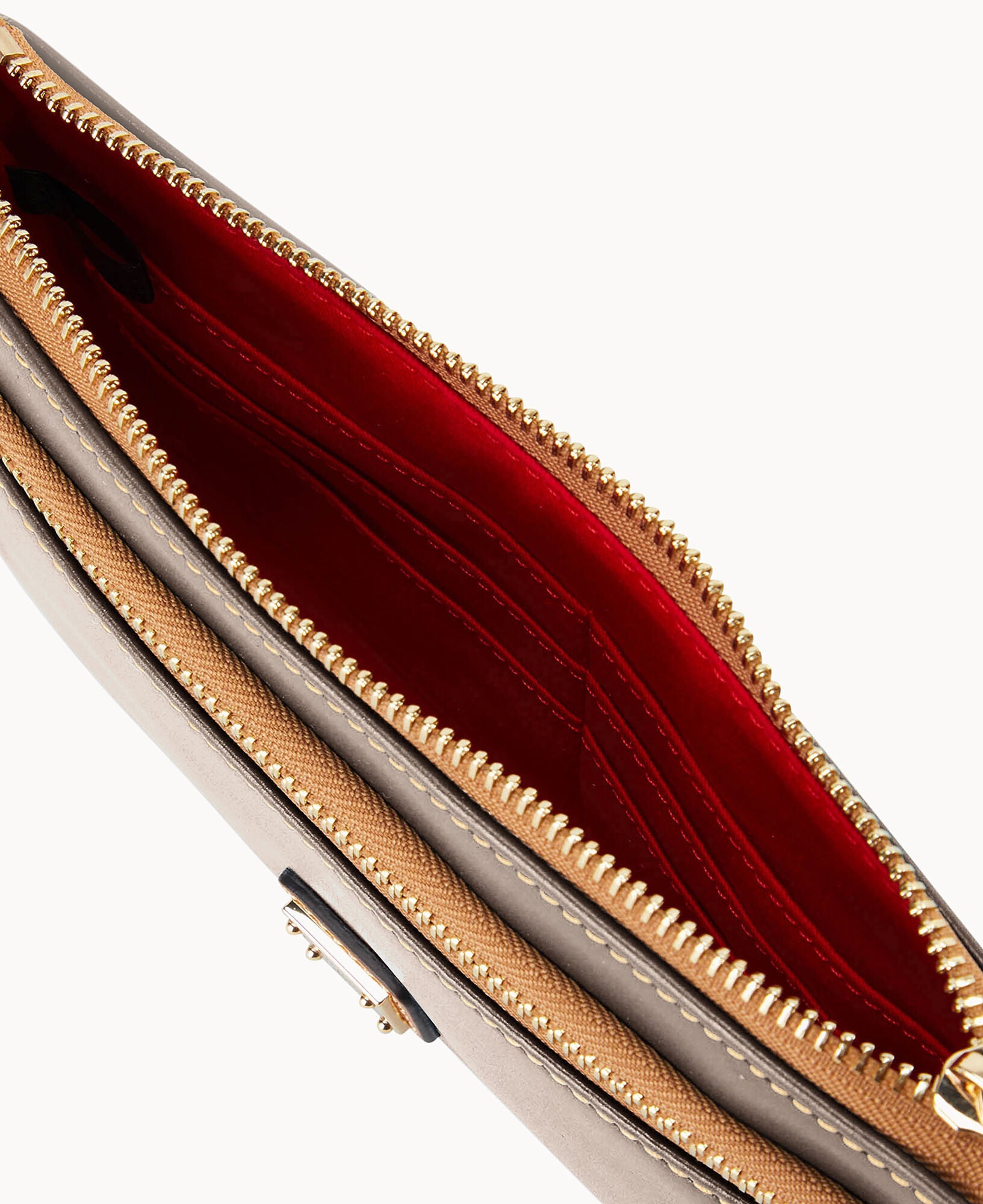 Wexford Leather Double Zip Wristlet – ILoveDooney