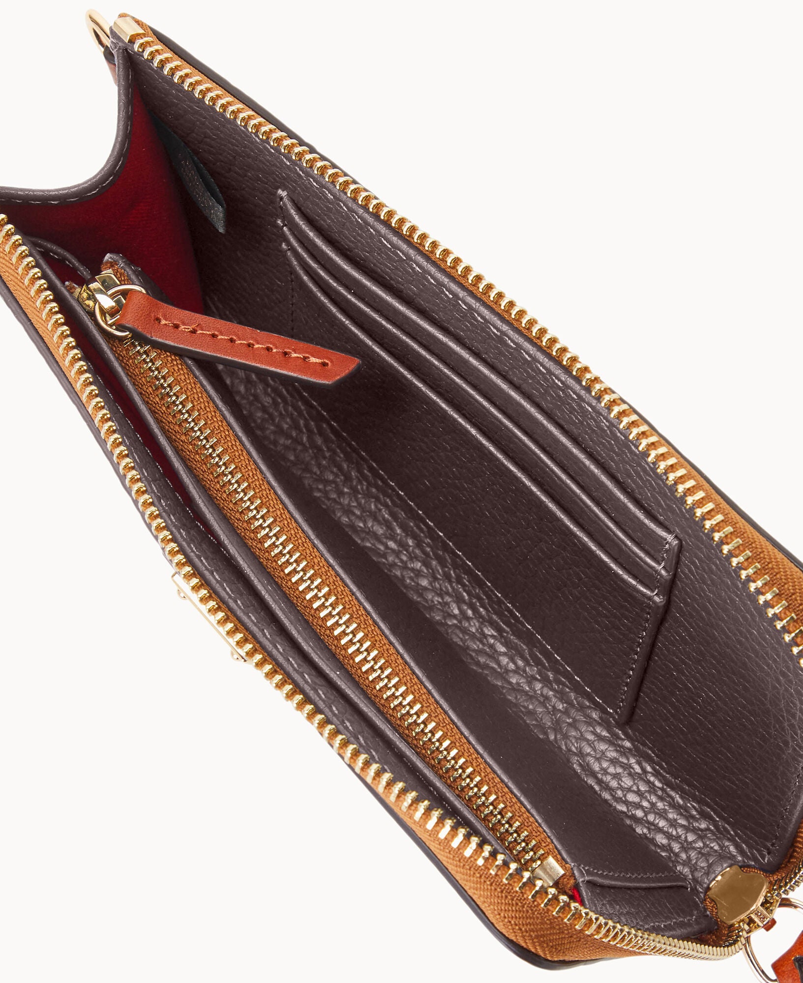 Pebble Grain Folded Zip Wristlet – ILoveDooney