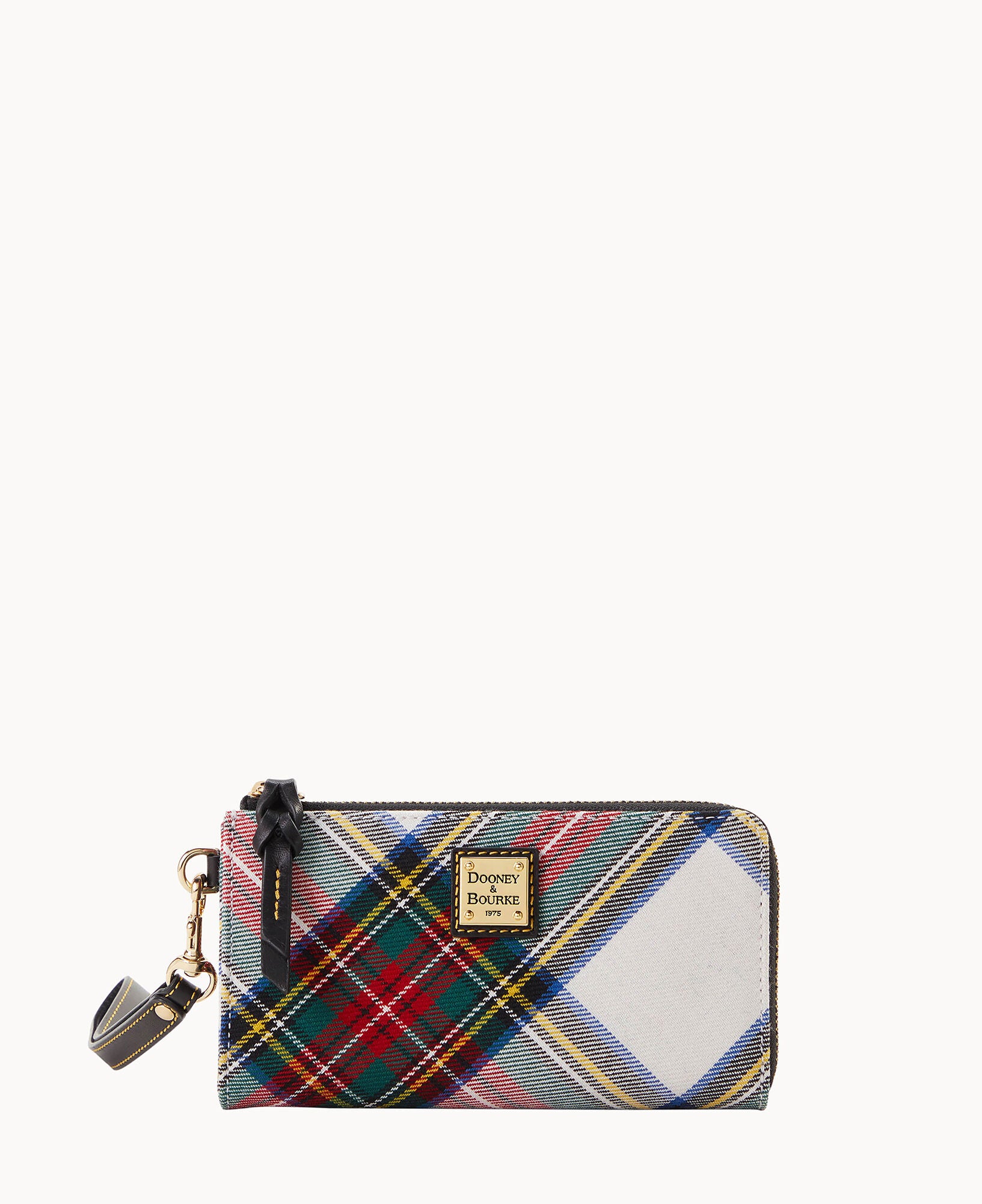 Tartan Folded Zip Wristlet – ILoveDooney