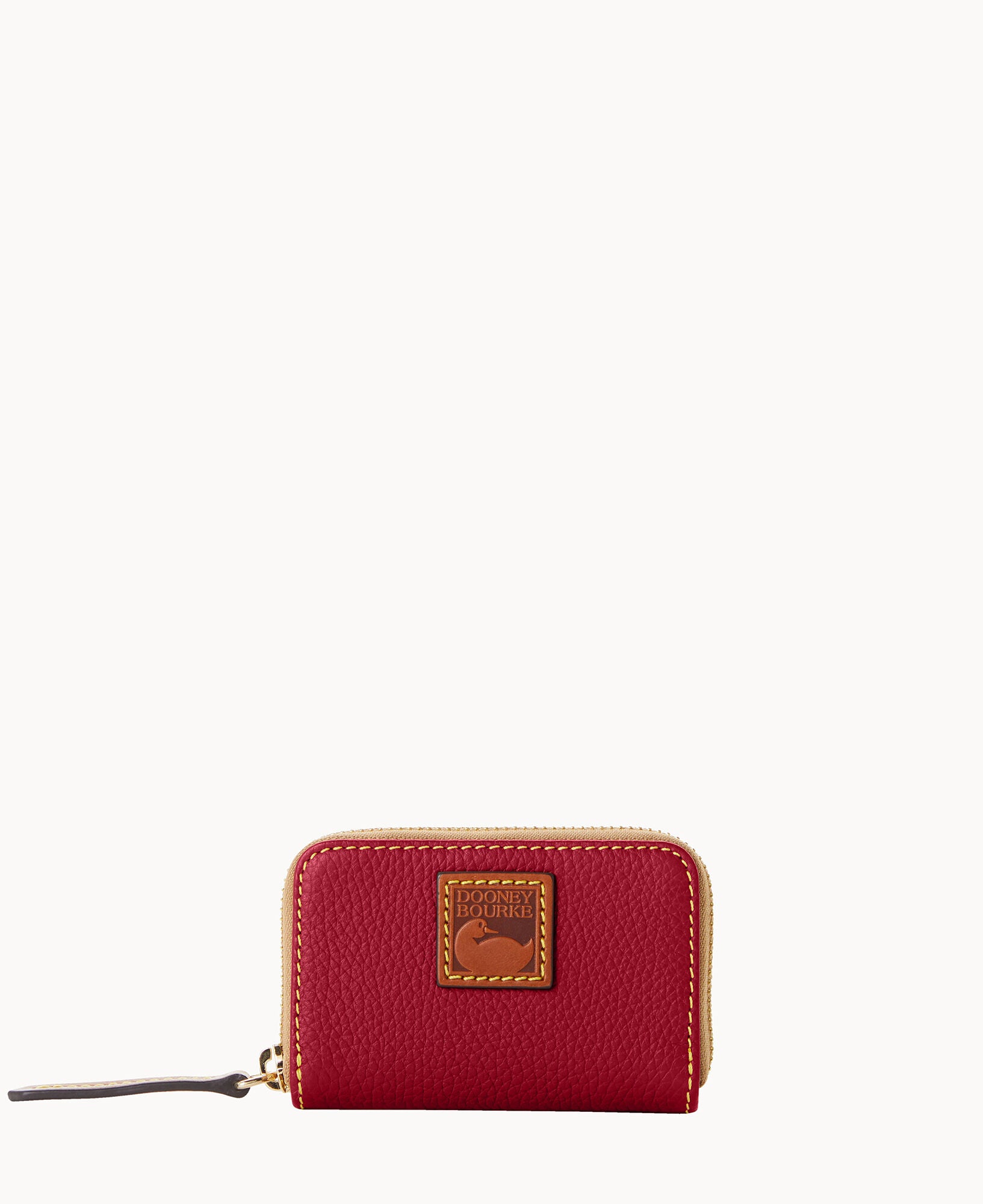 Pebble Grain Zip Around Credit Card Case – ILoveDooney