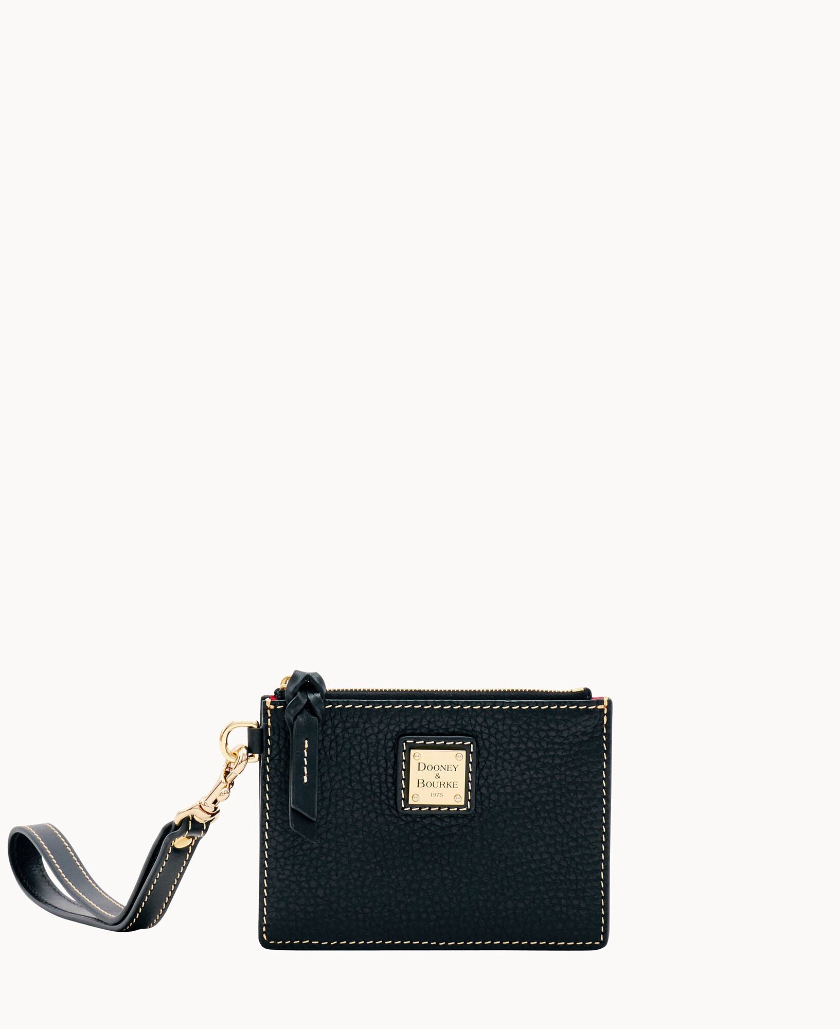 Pebble Grain Zip Top Card Case Wristlet – ILoveDooney