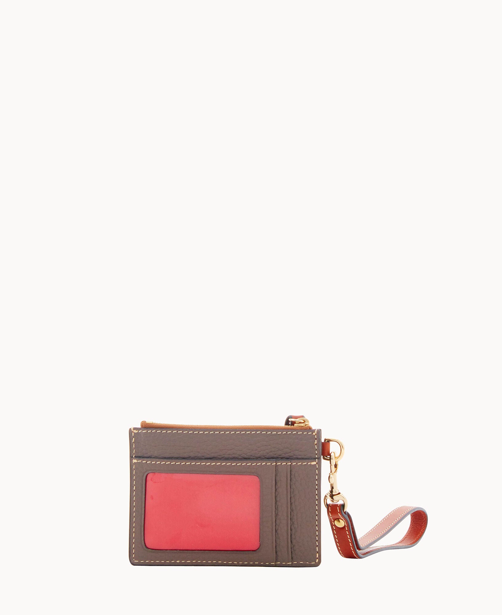 Pebble Grain Zip Top Card Case Wristlet – ILoveDooney