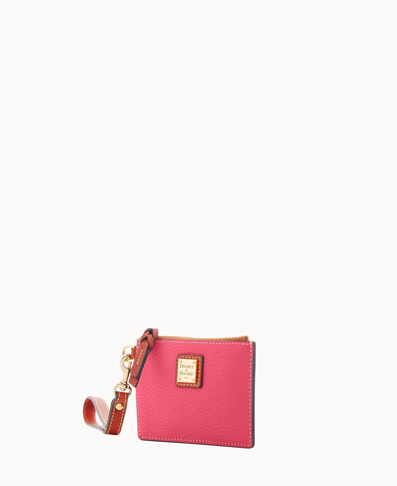 Pebble Grain Zip Top Card Case Wristlet – ILoveDooney