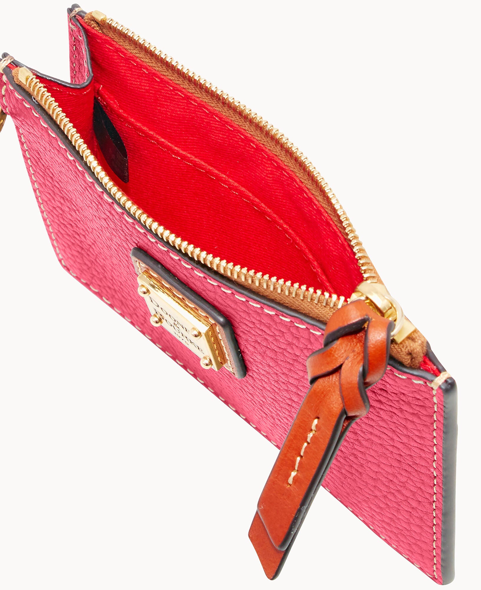 Pebble Grain Zip Top Card Case Wristlet – ILoveDooney