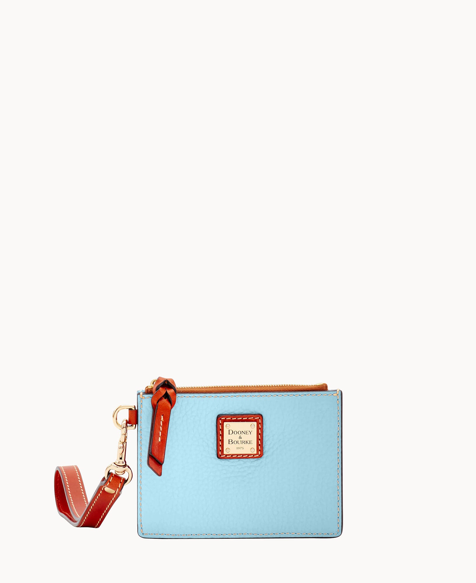 Pebble Grain Zip Top Card Case Wristlet – ILoveDooney
