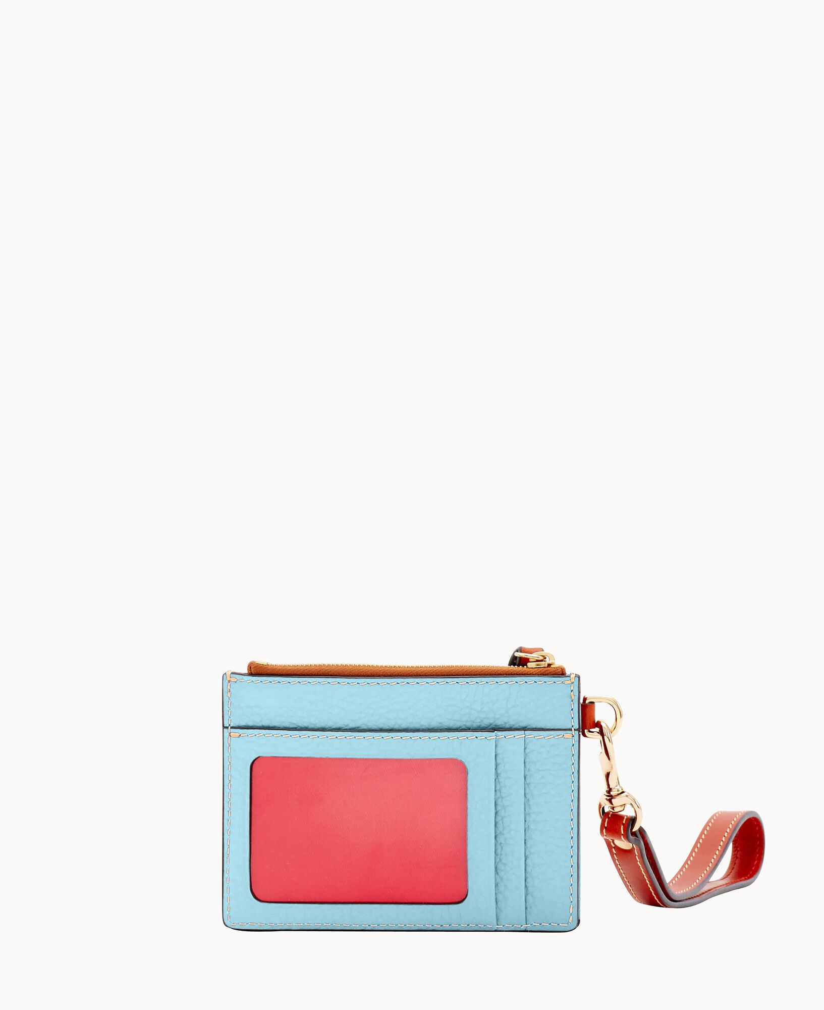 Pebble Grain Zip Top Card Case Wristlet – ILoveDooney