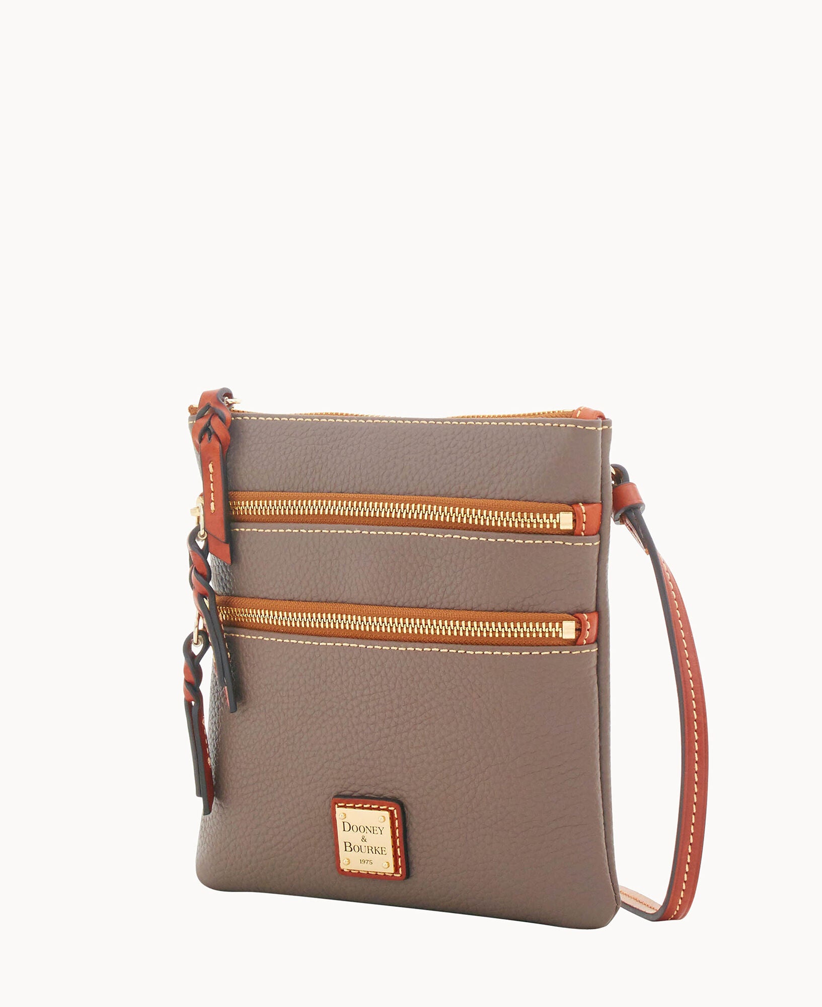 Pebble Grain North South Triple Zip – ILoveDooney