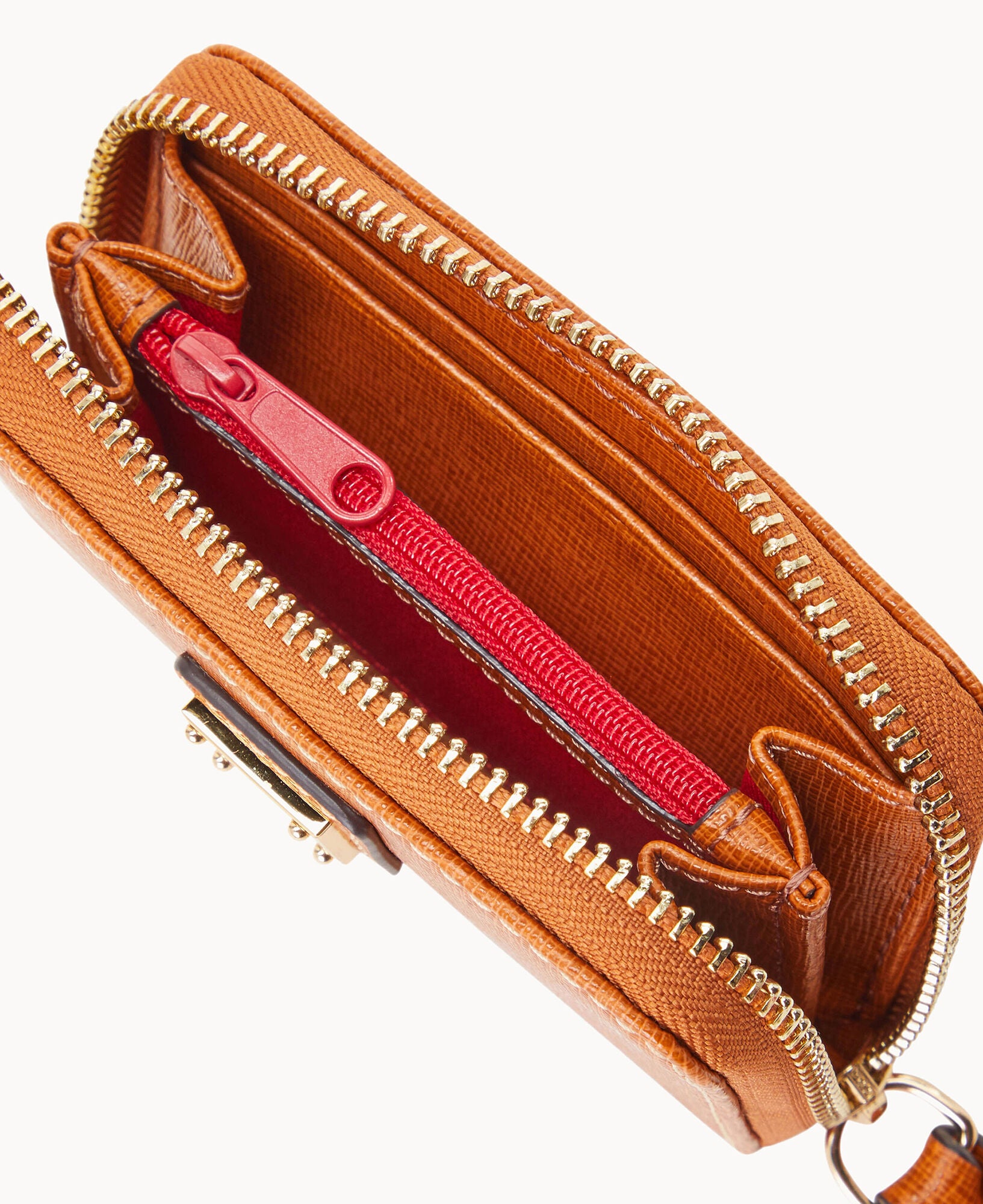 Saffiano Large Zip Around Credit Card Case – ILoveDooney