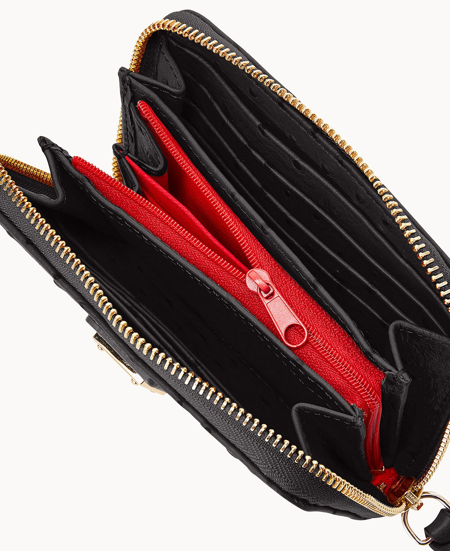 Ostrich Medium Zip Around Wallet