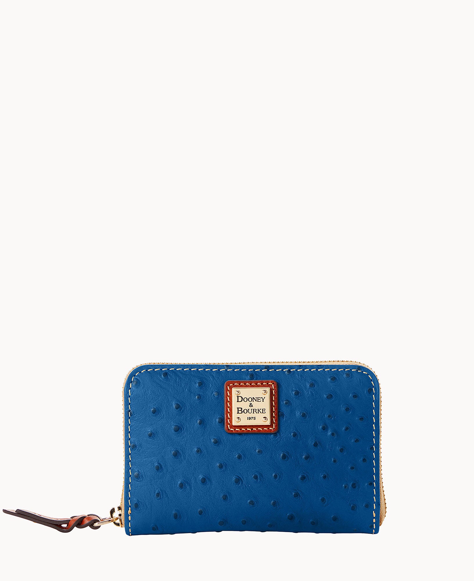 Ostrich Medium Zip Around Wallet – ILoveDooney