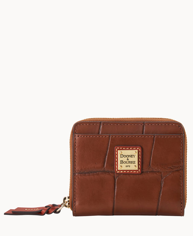 Denison Small Zip Around Wallet