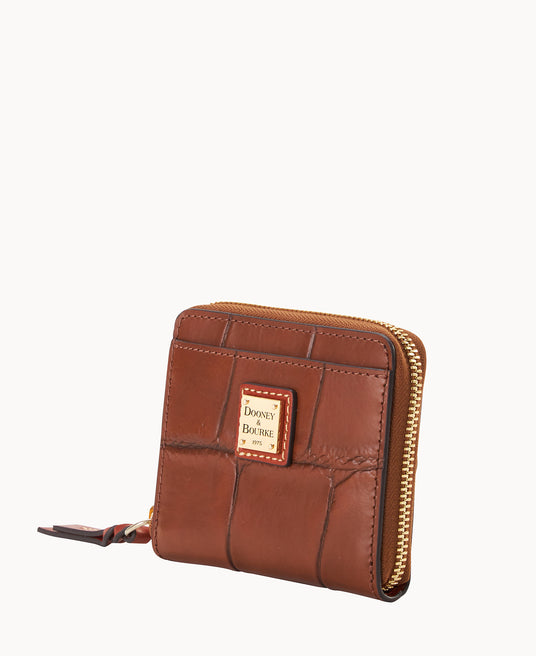 Denison Small Zip Around Wallet