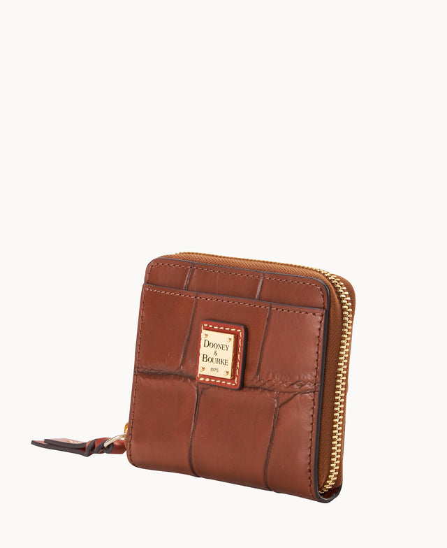 Denison Small Zip Around Wallet