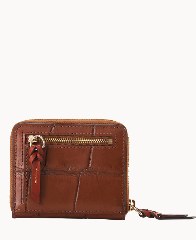 Denison Small Zip Around Wallet