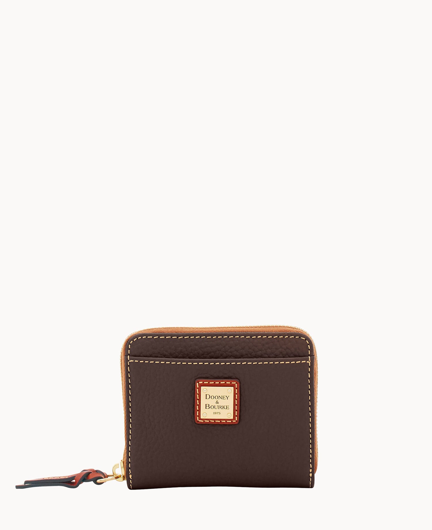Pebble Grain Small Zip Around Wallet