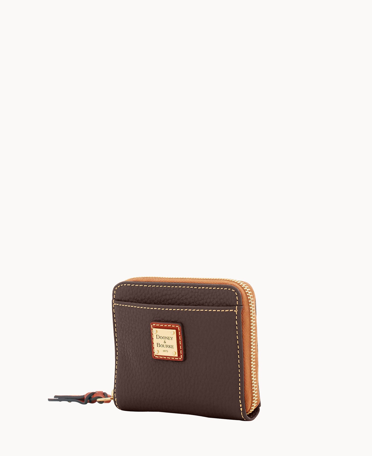Pebble Grain Small Zip Around Wallet