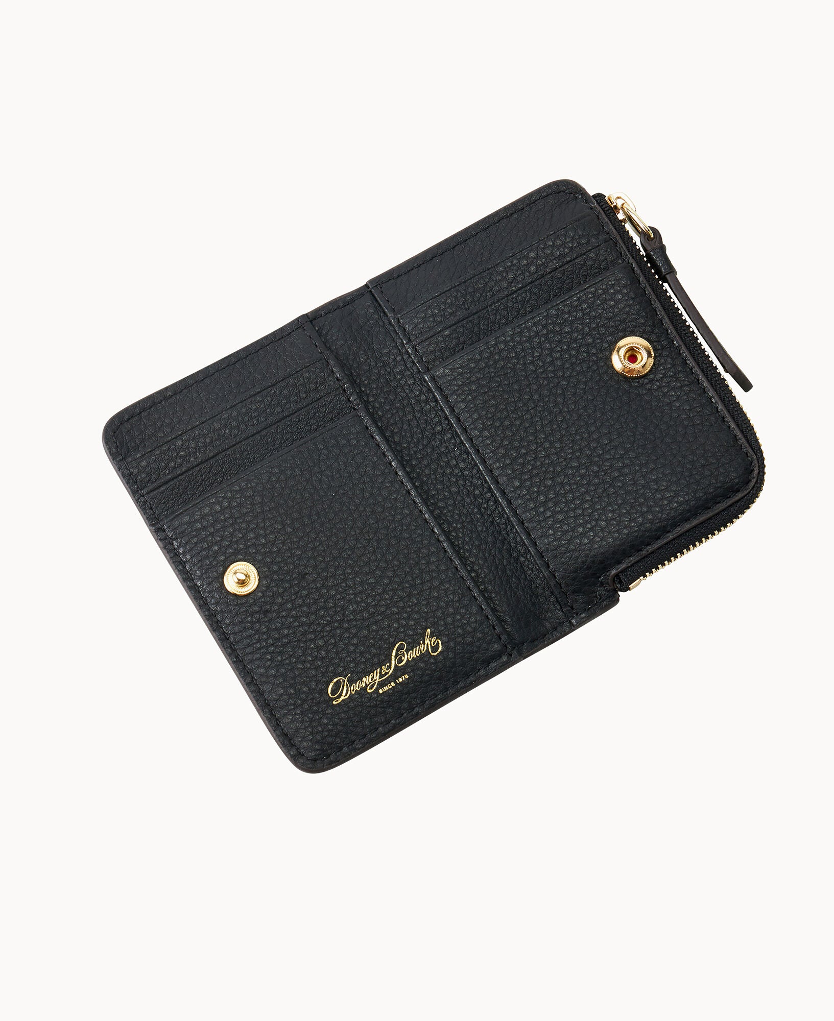 Pebble Grain Zip Credit Card Wallet 12 – ILoveDooney
