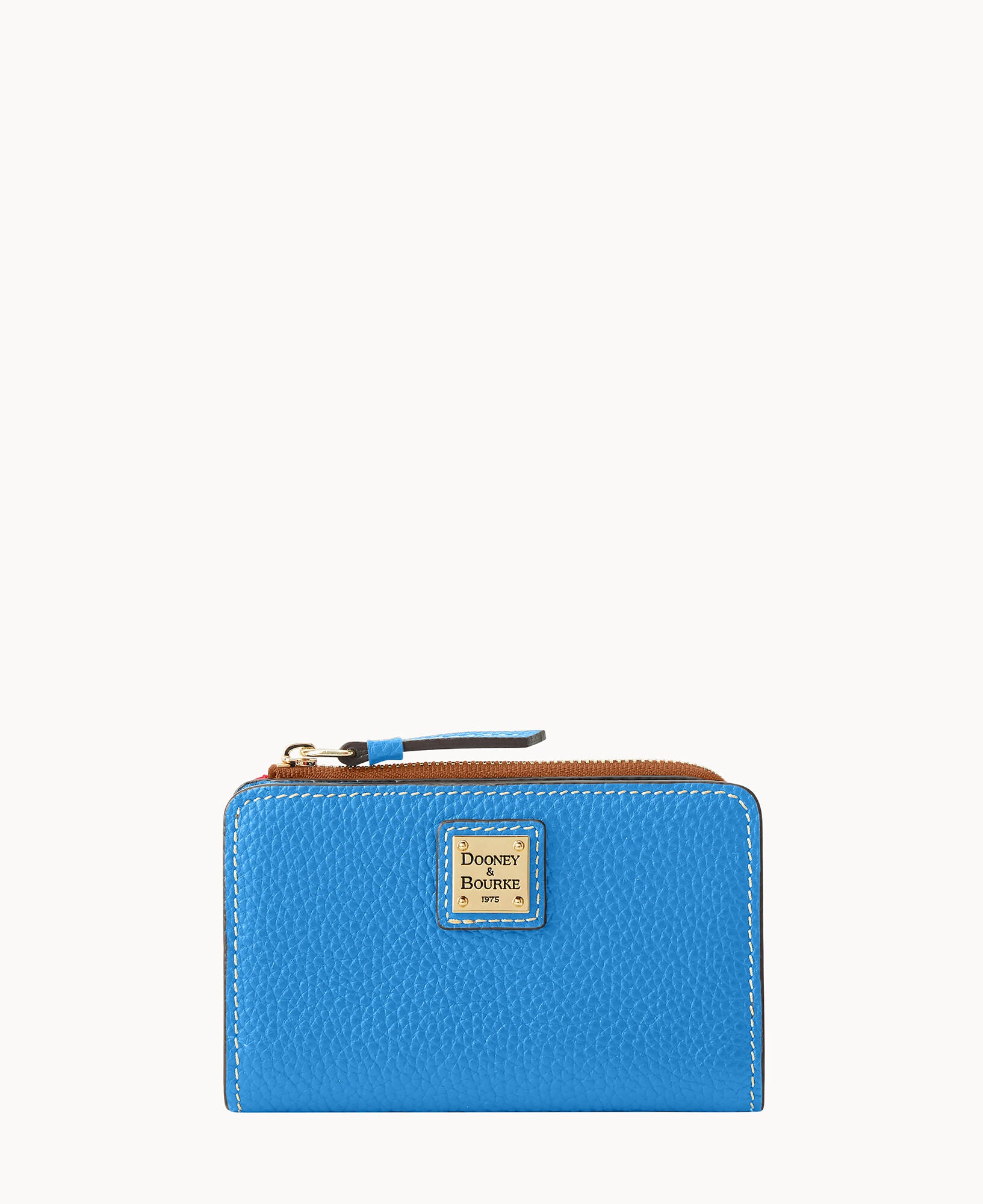 Pebble Grain Zip Credit Card Wallet 14 – ILoveDooney