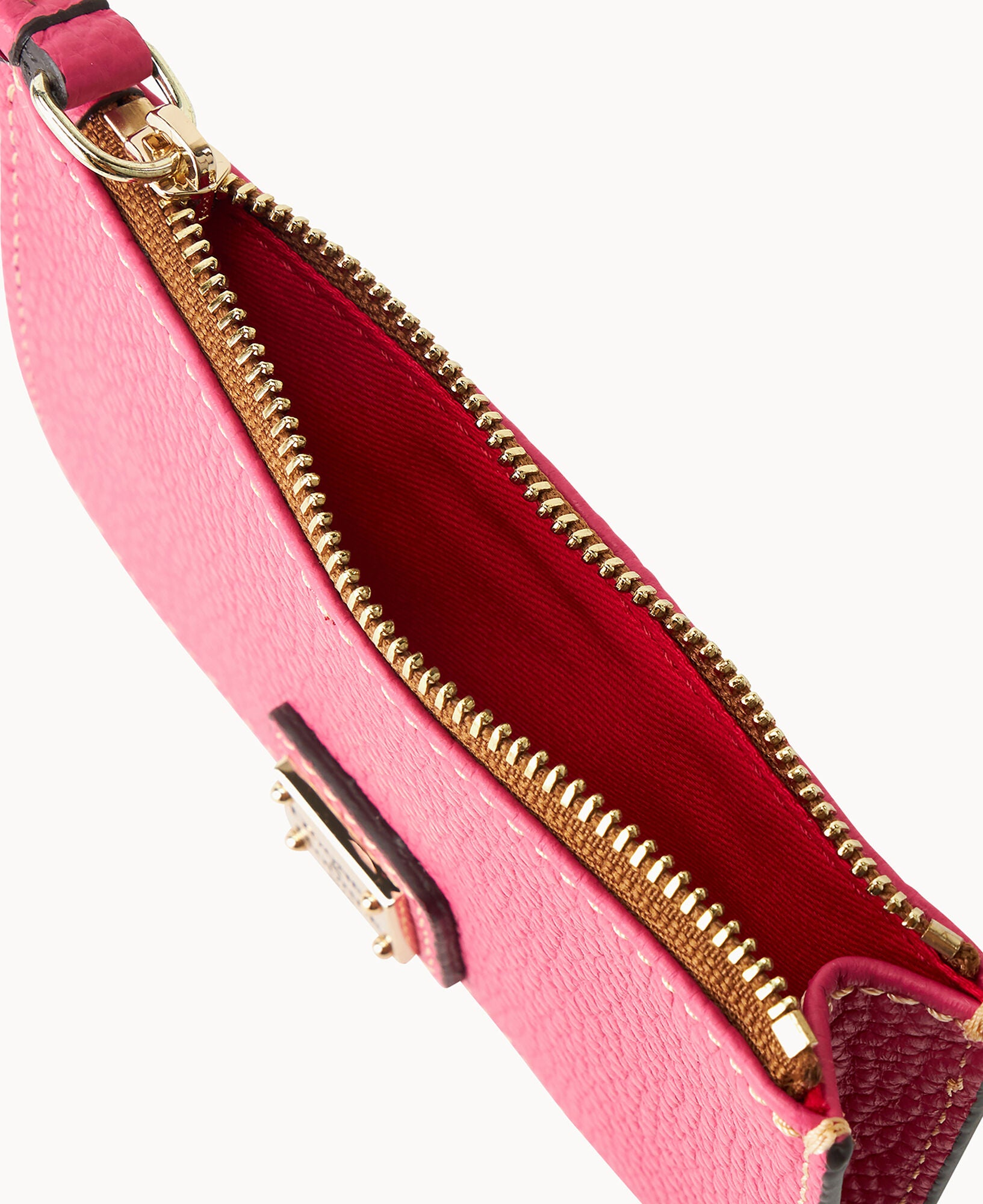 Dooney And Bourke Card Case Dooney & Bourke Pebble Grain Zip