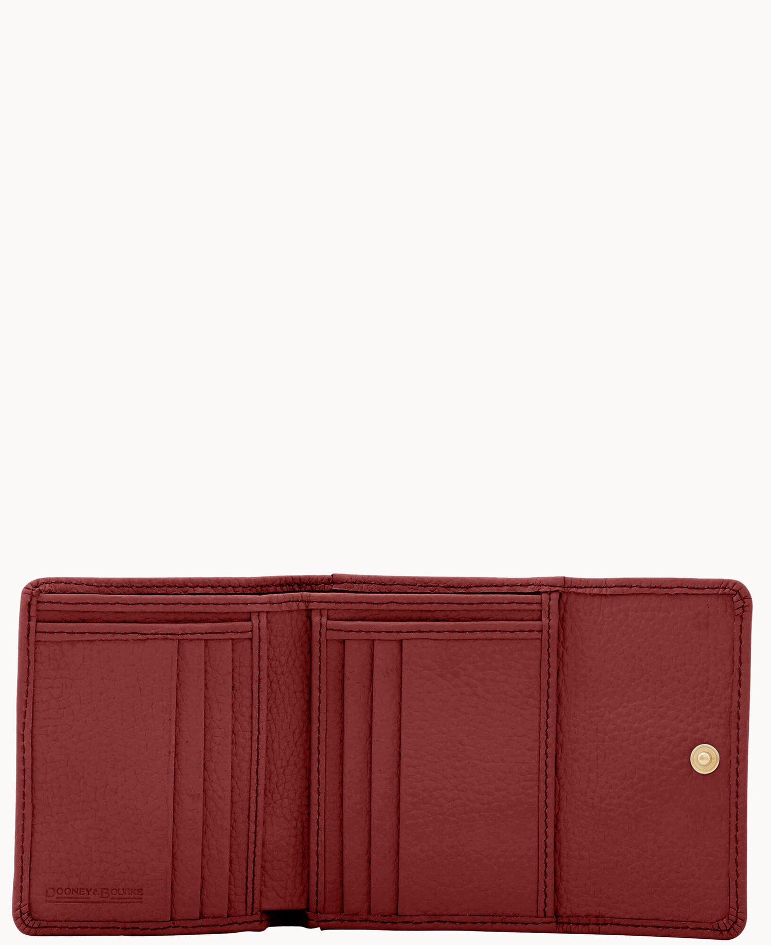 Pebble Grain Small Flap Wallet