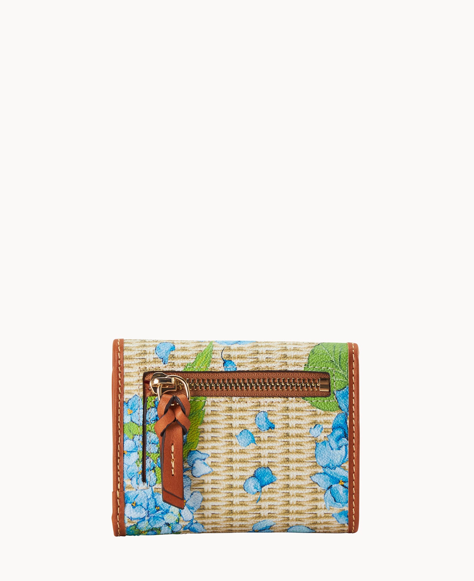 Hydrangea Basketweave Small Flap Wallet – ILoveDooney