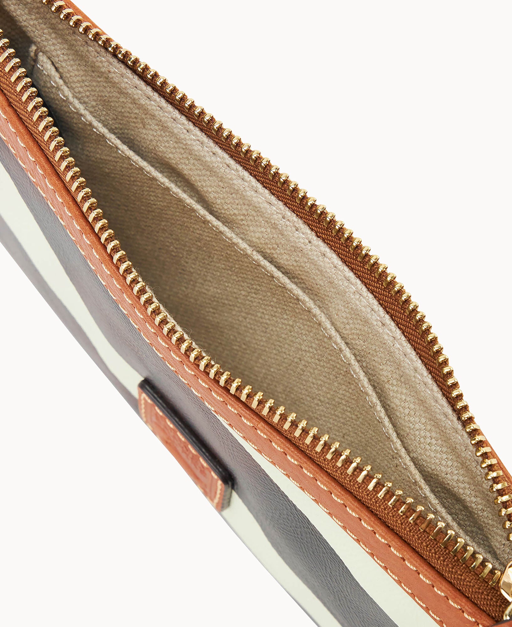 Zebra Leather Large Slim Wristlet – ILoveDooney