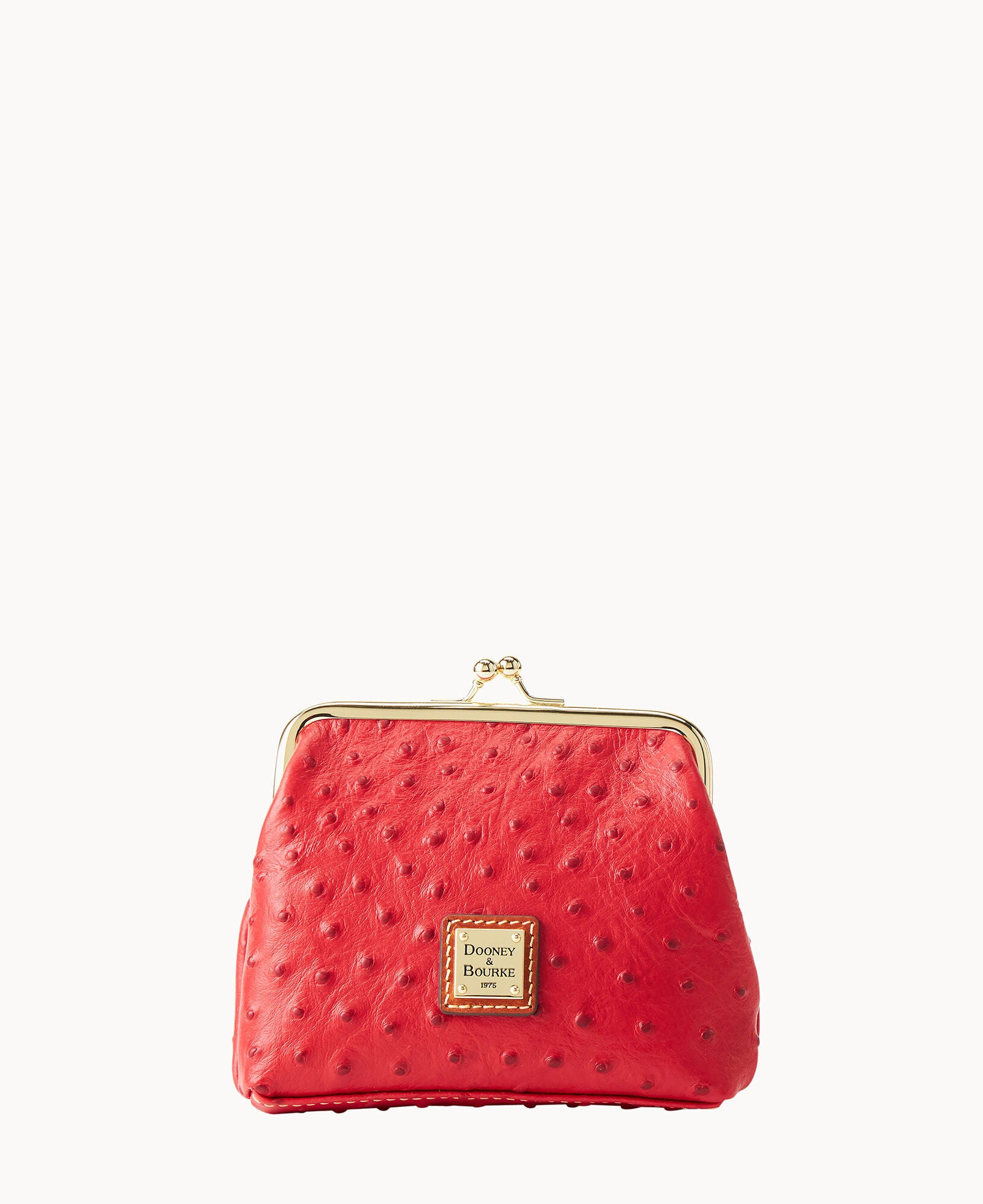 Ostrich Large Framed Purse – ILoveDooney