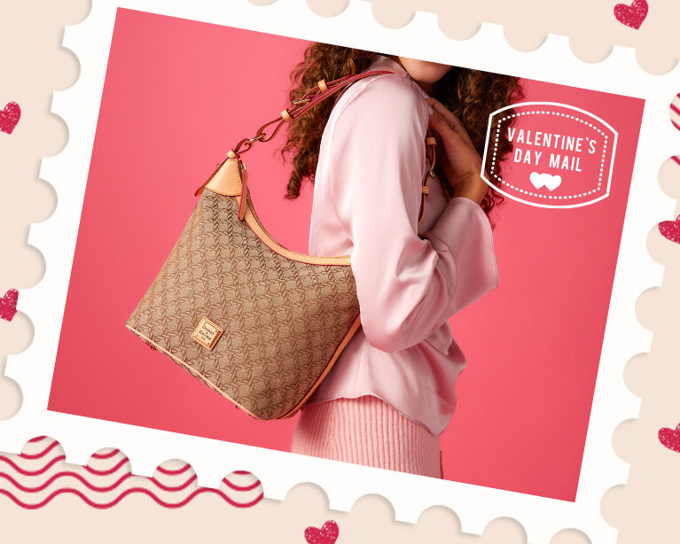Dooney and bourke valentine purse clearance