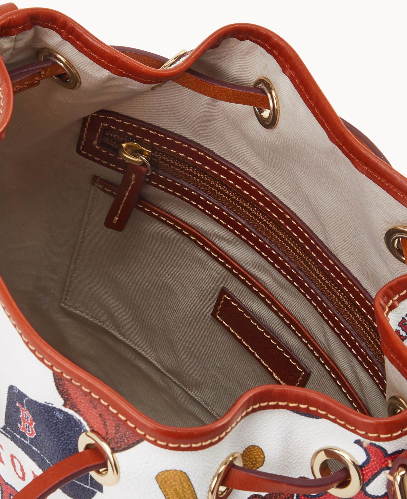 Dooney & Bourke MLB Boston Red Sox Drawstring Shoulder Bag