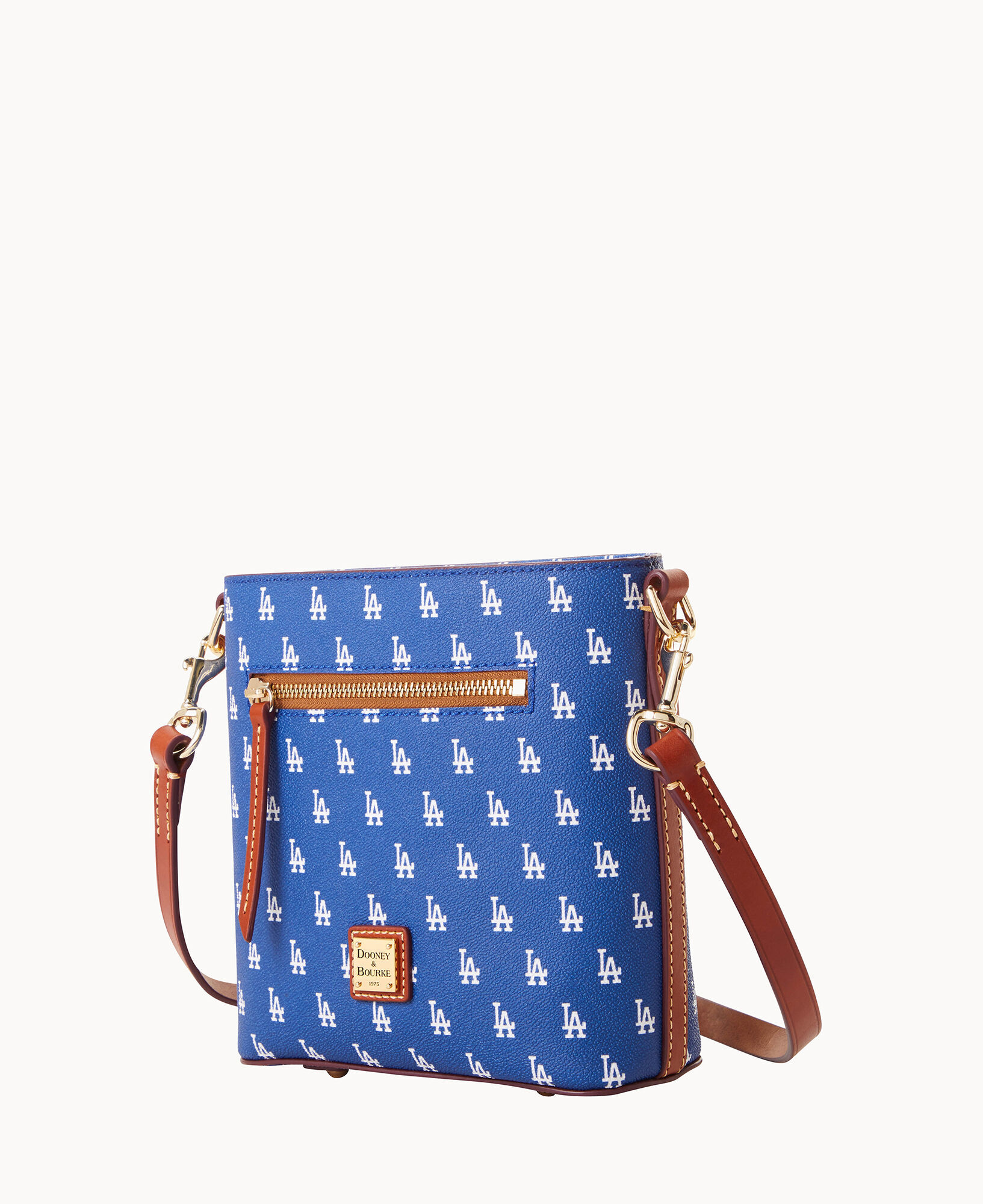 Dooney & Bourke MLB Dodgers Small Zip Crossbody Dooney & Bourke MLB Dodgers Small Zip Crossbody