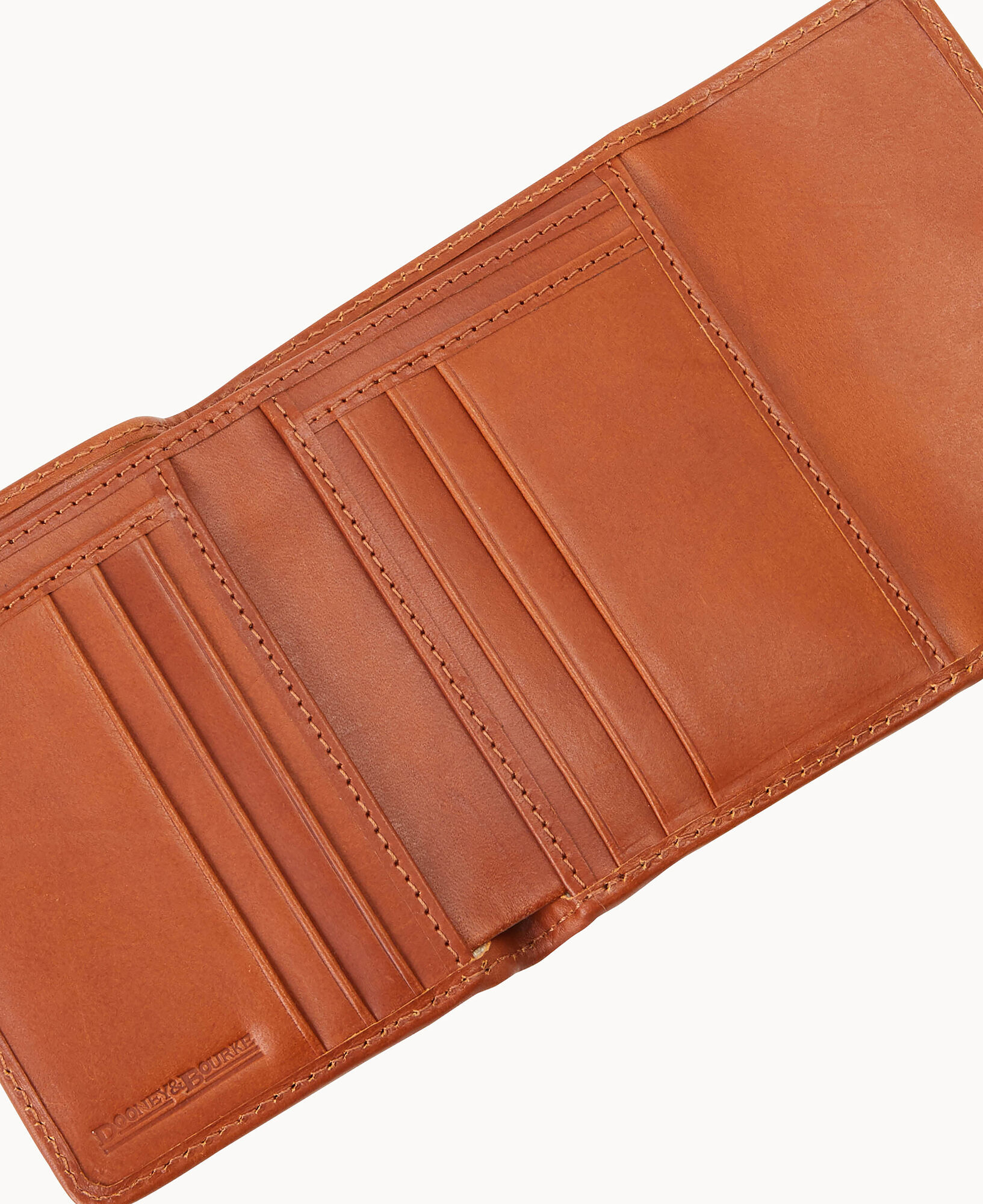 Monogramme Logo Leather Flap Wallet