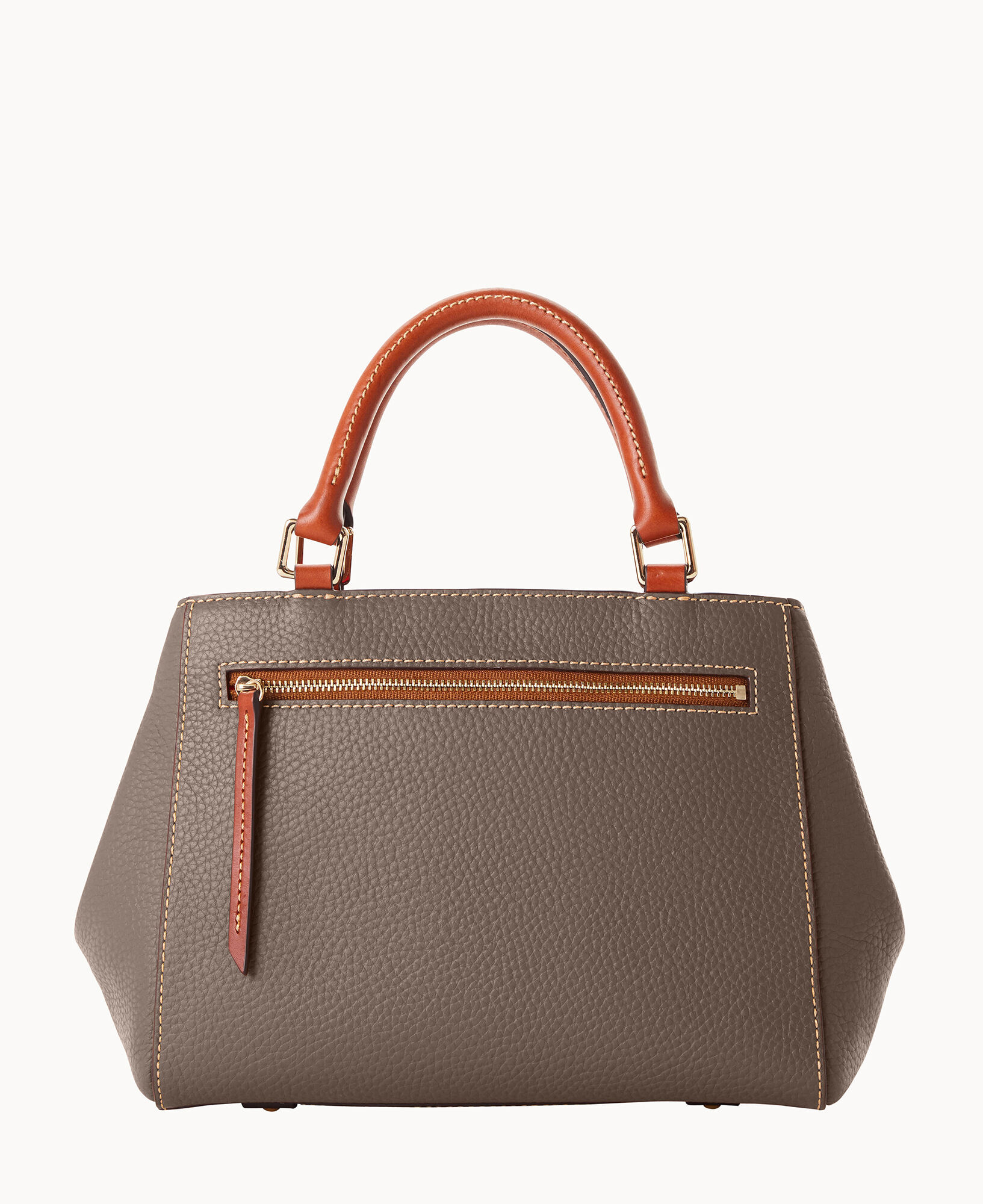 Dooney & Bourke Pebble Grain Small Zip Satchel
